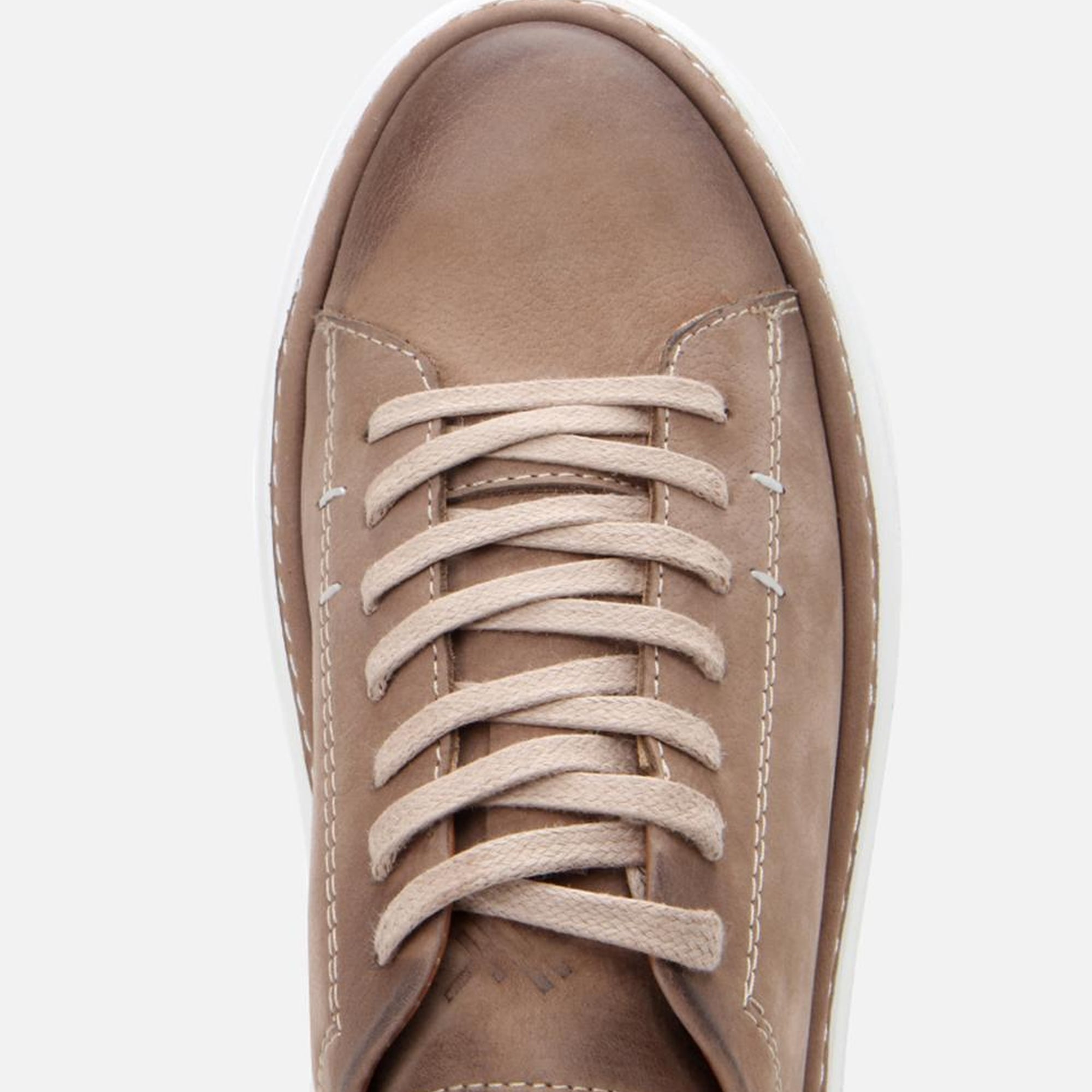 Erkek Nubuk Deri Vizon Hafif Tabanlı Spor Ayakkabı