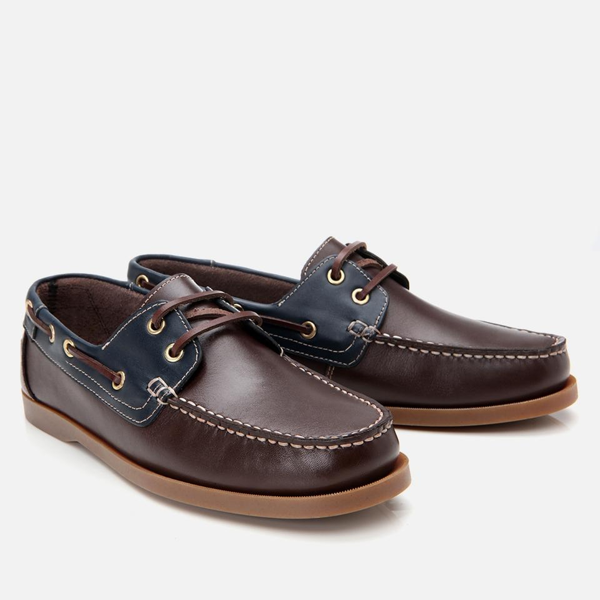 Erkek Deri Kahverengi Bağcık Detaylı Günlük Loafer