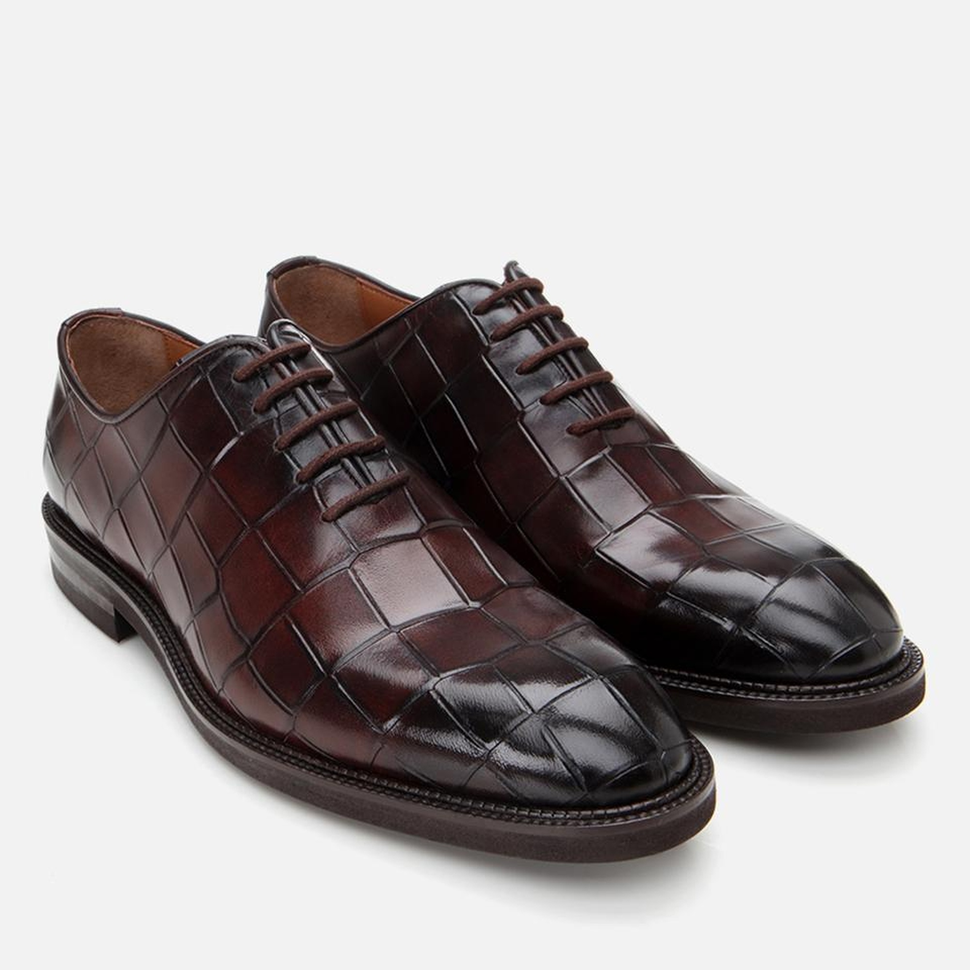 Erkek Deri Kahverengi Hafif Tabanlı Klasik Ayakkabı