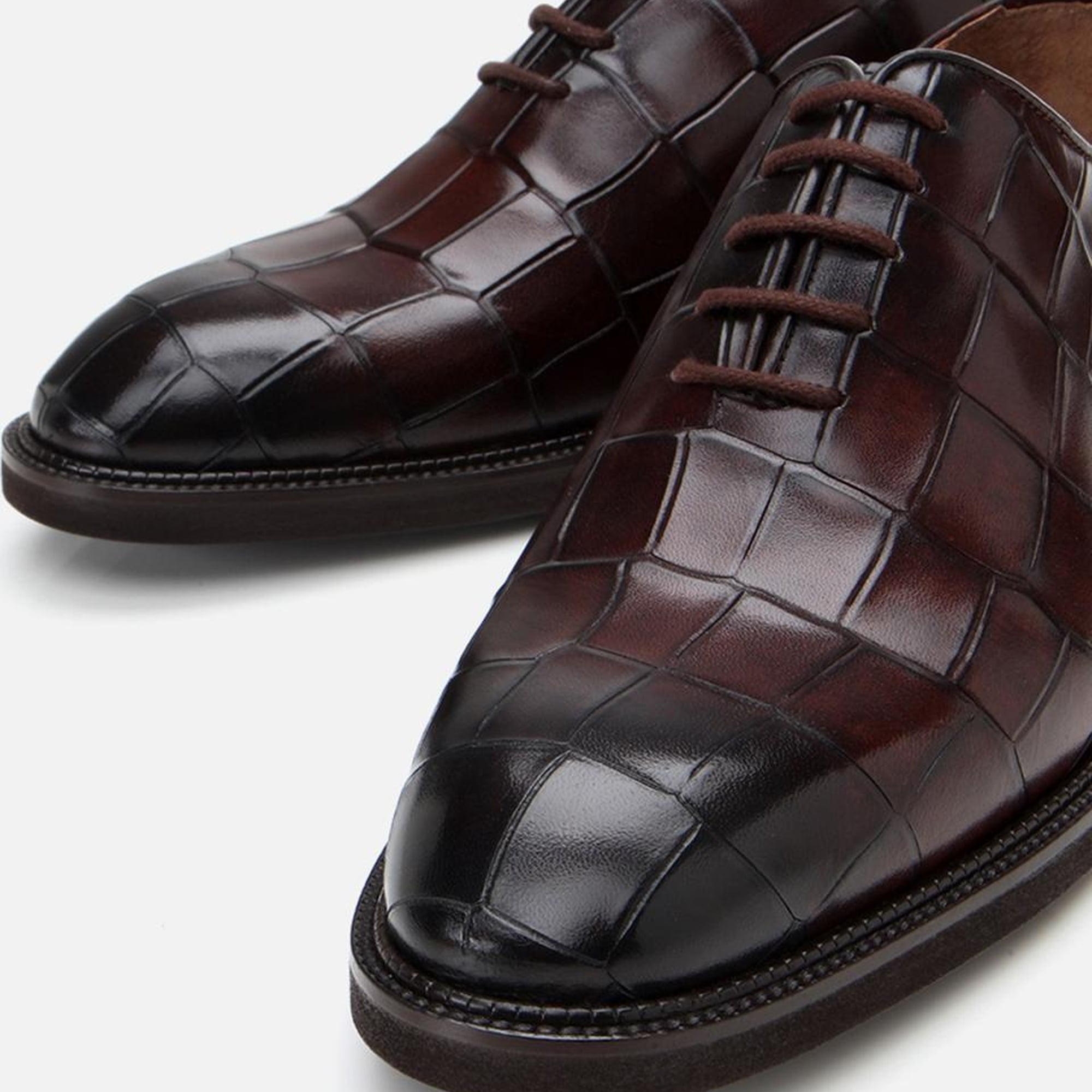 Erkek Deri Kahverengi Hafif Tabanlı Klasik Ayakkabı