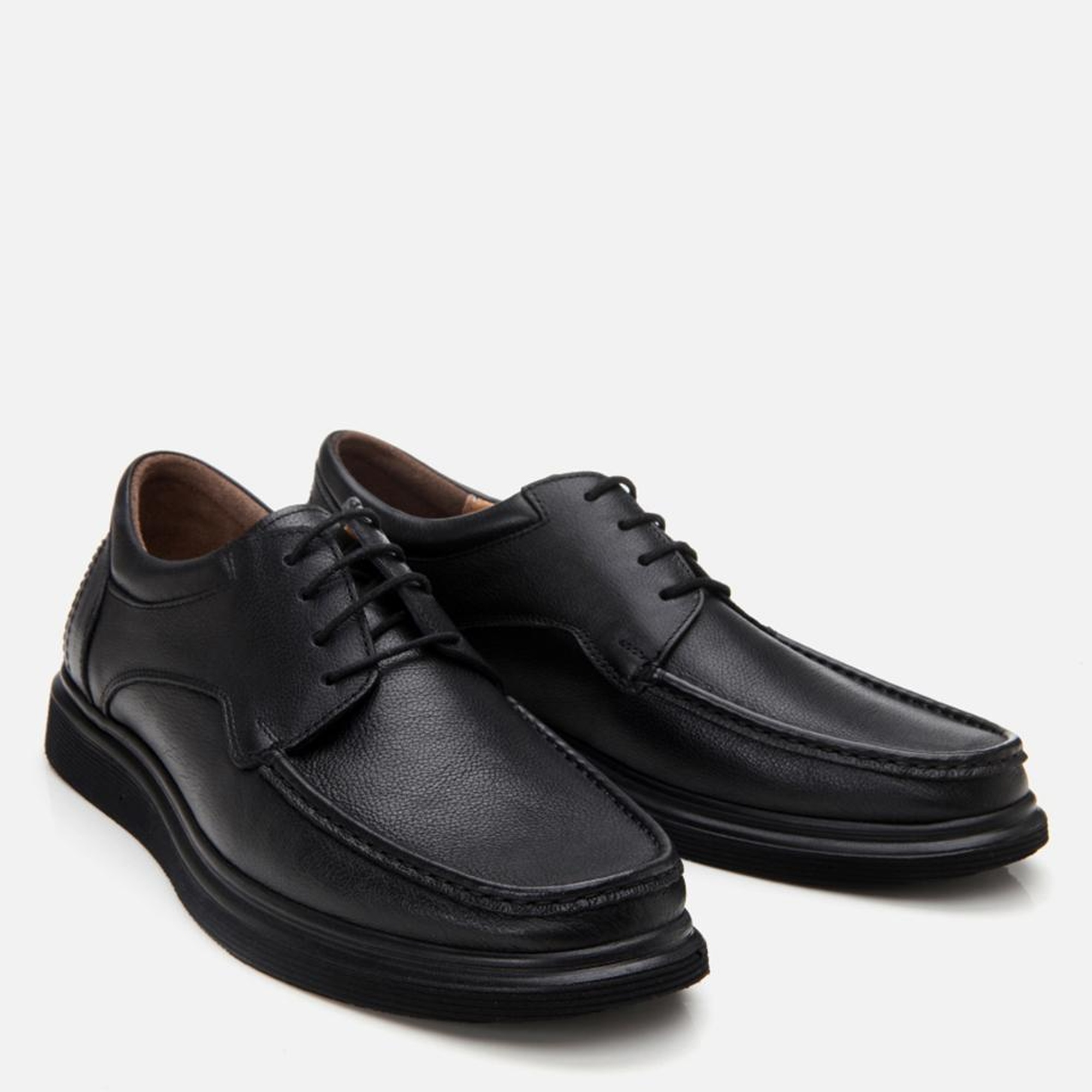 Erkek Deri Siyah Rahat Günlük Ayakkabı