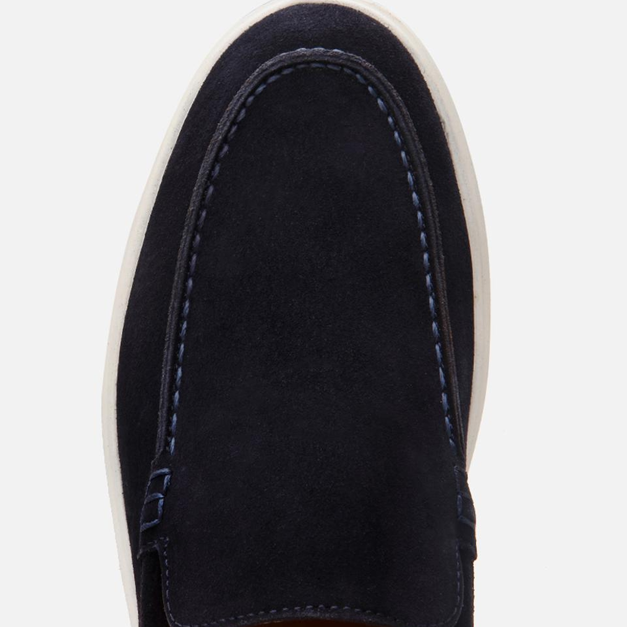 Erkek Süet Deri Lacivert Günlük Loafer