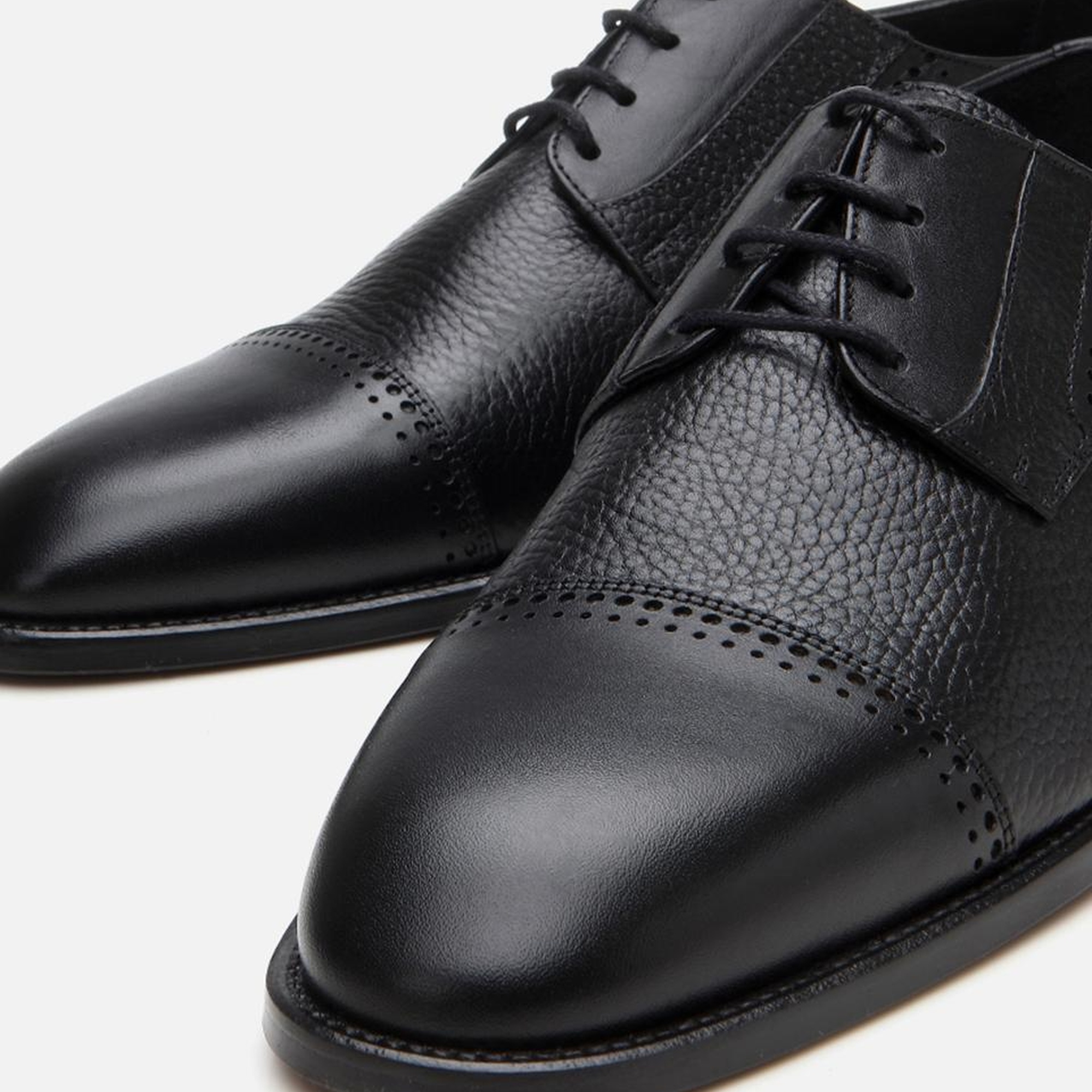 Erkek Deri Siyah Klasik Ayakkabı