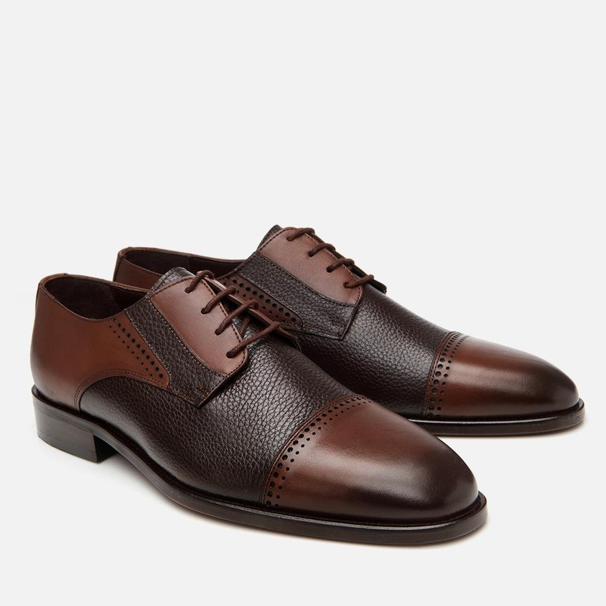 Erkek Deri Kahverengi Klasik Ayakkabı