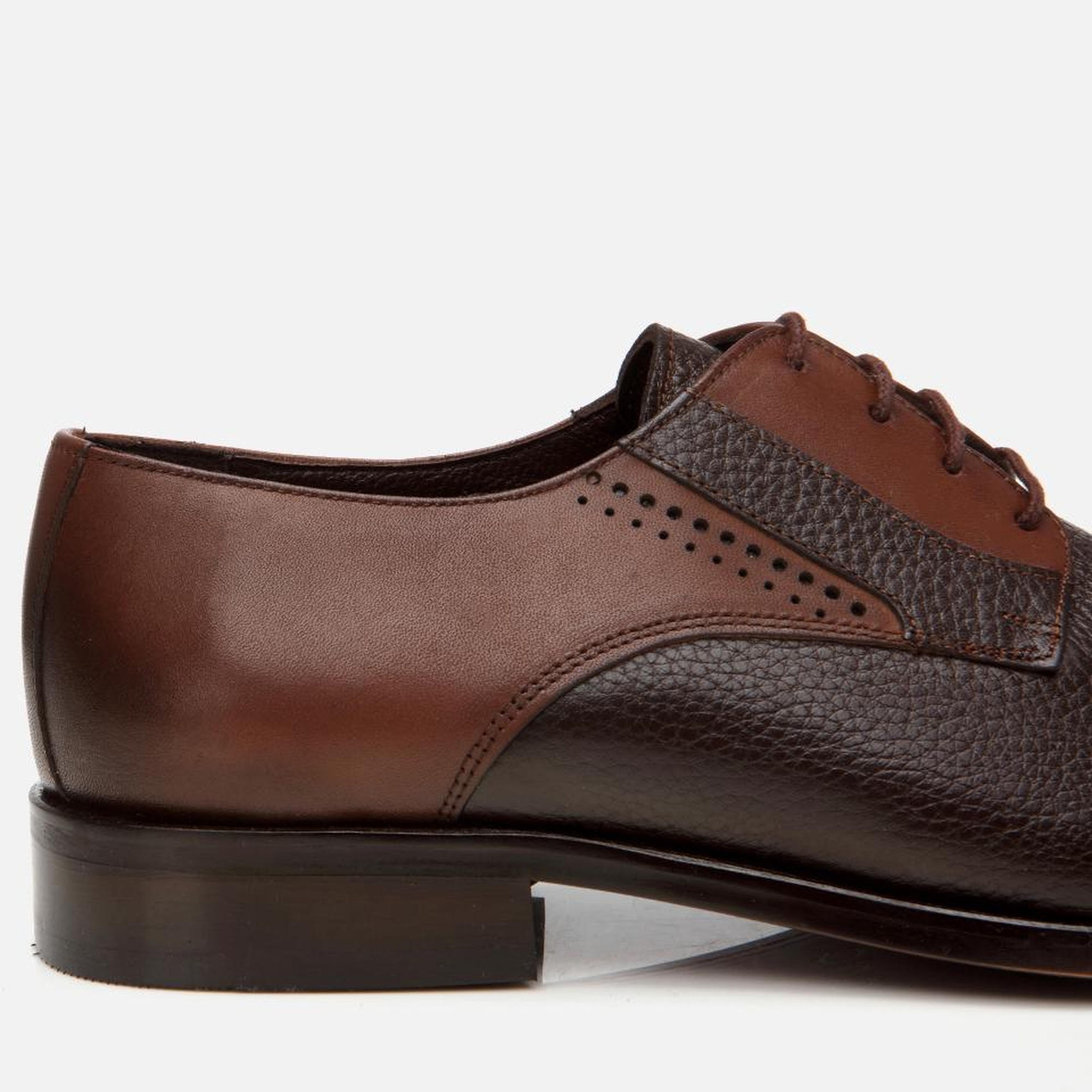 Erkek Deri Kahverengi Klasik Ayakkabı