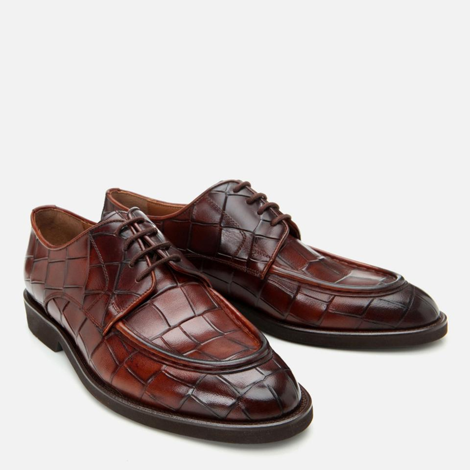 Erkek Deri Taba Hafif Tabanlı Şık Klasik Ayakkabı