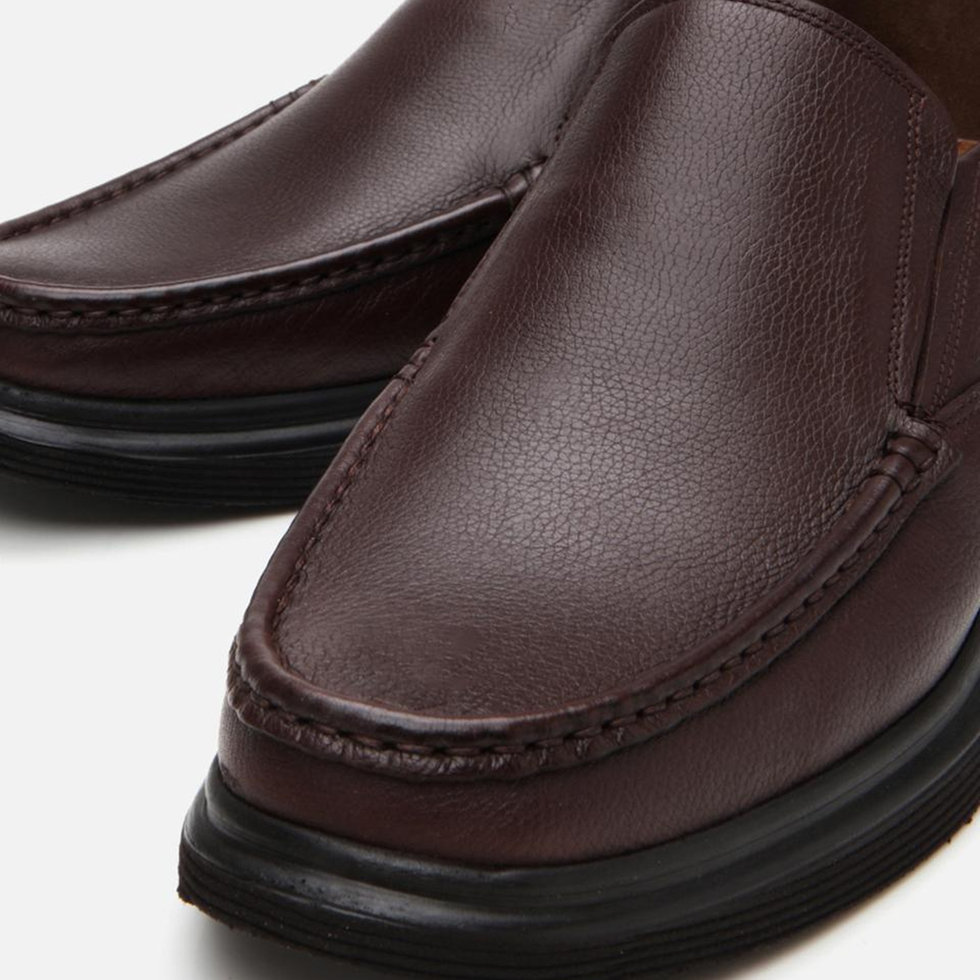 Erkek Deri Kahverengi Rahat Günlük Ayakkabı