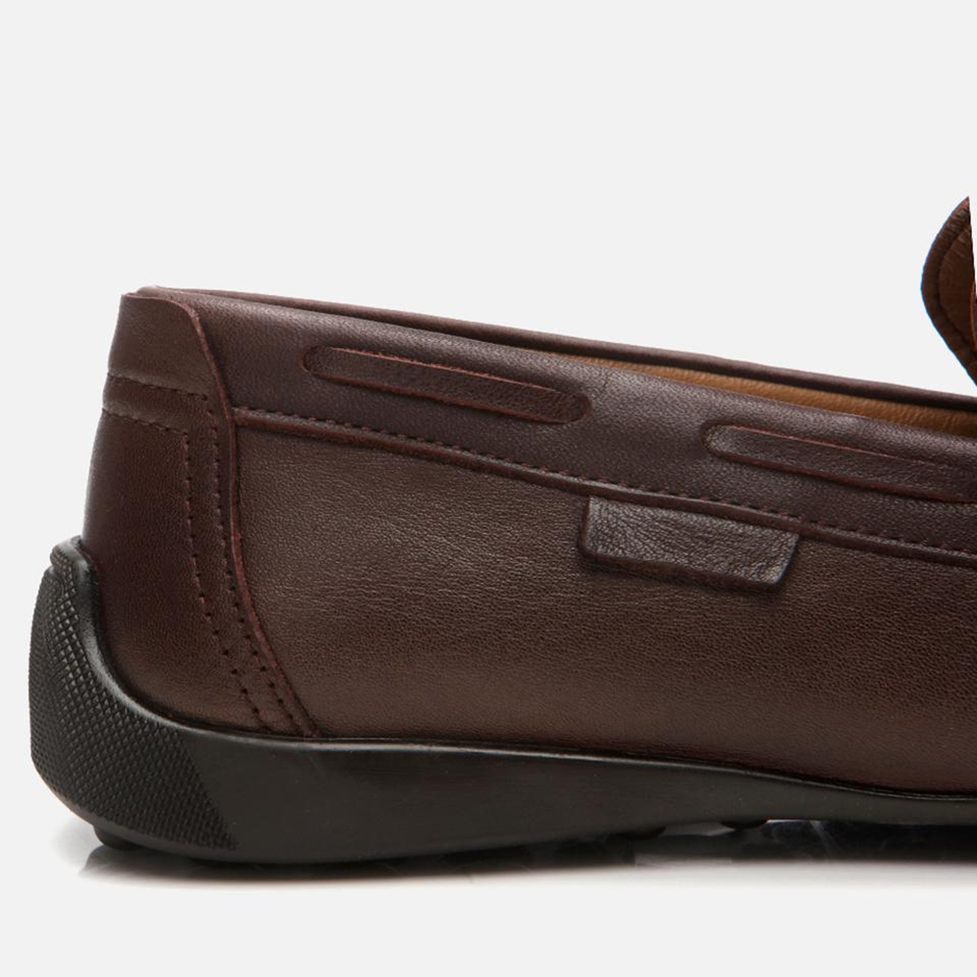 Erkek Deri Kahverengi Günlük Loafer