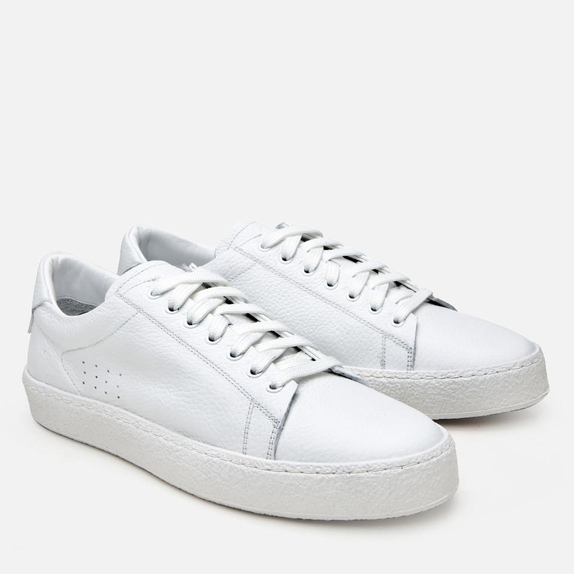 Erkek Deri Beyaz Spor Ayakkabı