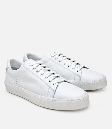  Erkek Deri Beyaz Spor Ayakkabı