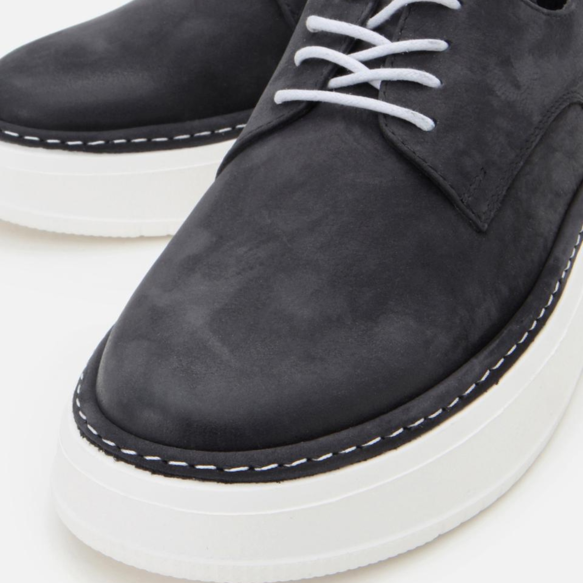 Erkek Nubuk Deri Siyah Hafif Tabanlı Günlük Ayakkabı