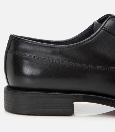  Erkek Deri Siyah Şık Klasik Ayakkabı