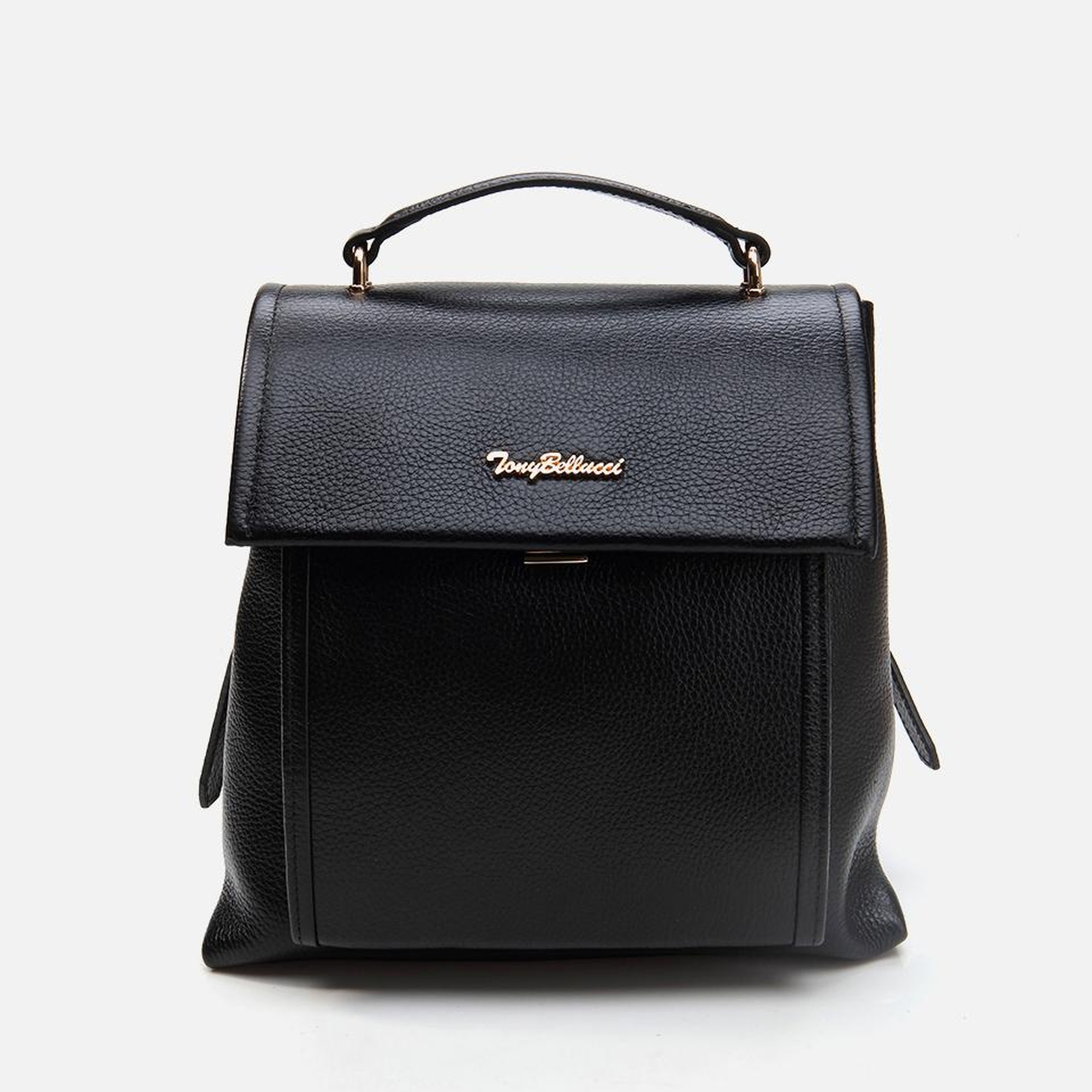 Kadın Deri Siyah Sırt Çantası