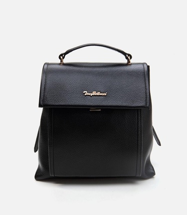  Kadın Deri Siyah Sırt Çantası