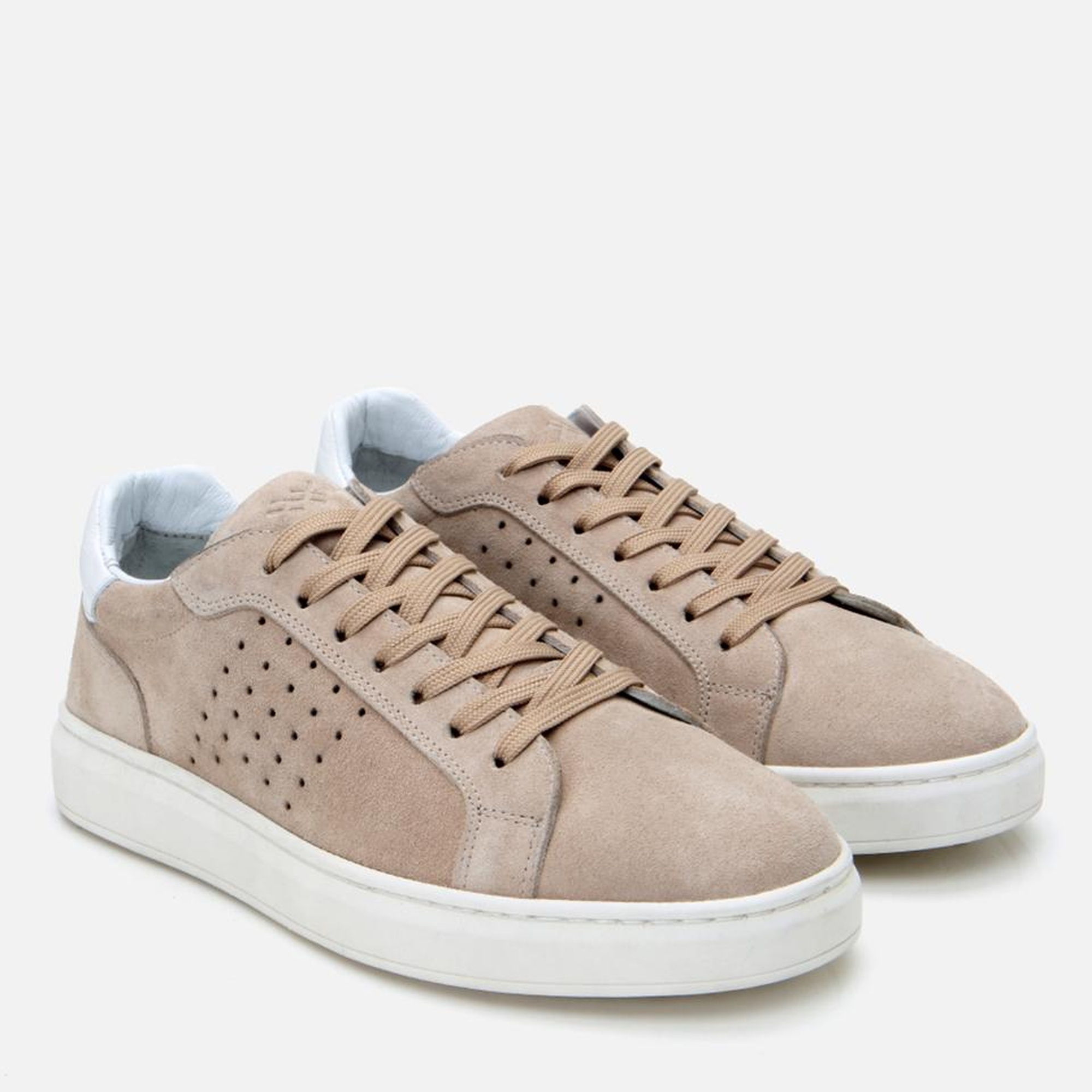 Erkek Süet Deri Bej Spor Ayakkabı