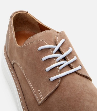  Erkek Nubuk Deri Vizon Hafif Tabanlı Günlük Ayakkabı