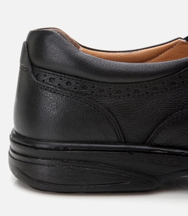  Erkek Deri Siyah Rahat Günlük Ayakkabı