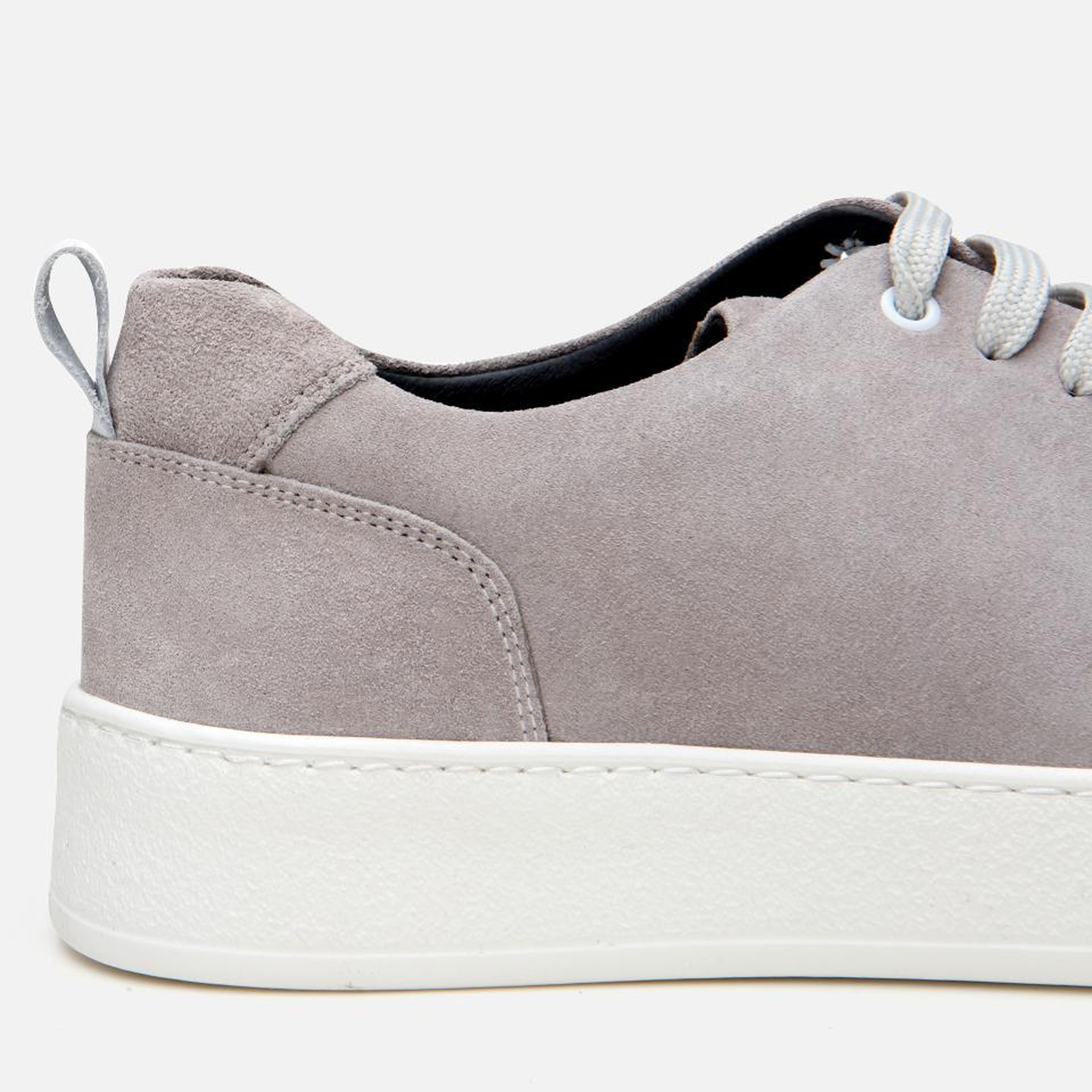 Erkek Süet Deri Gri Hafif Tabanlı Spor Ayakkabı