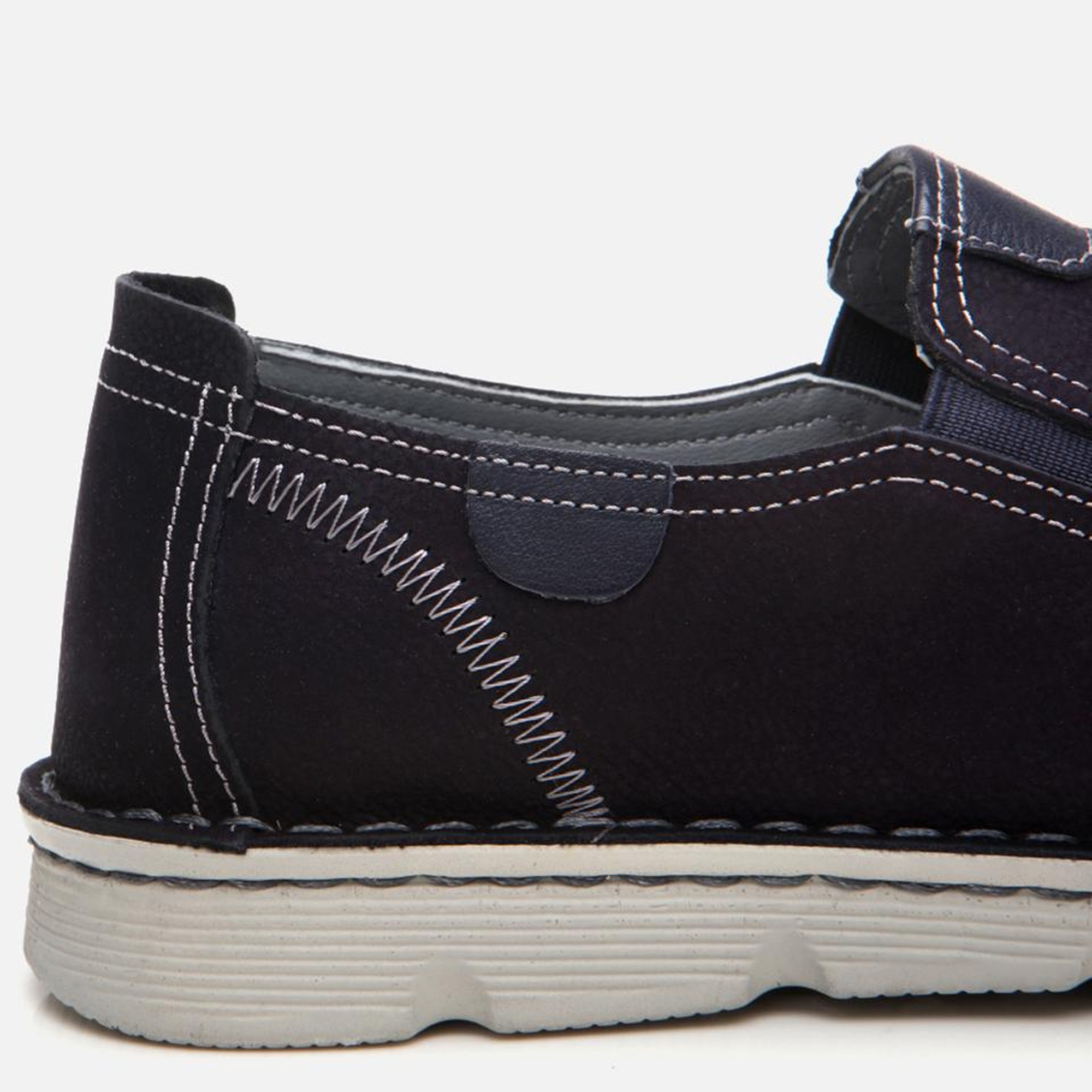 Erkek Nubuk Deri Lacivert Ultra Hafif Tabanlı Günlük Ayakkabı