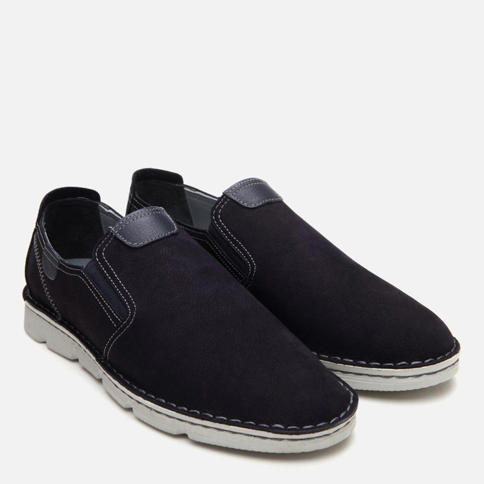 Erkek Nubuk Deri Lacivert Ultra Hafif Tabanlı Günlük Ayakkabı