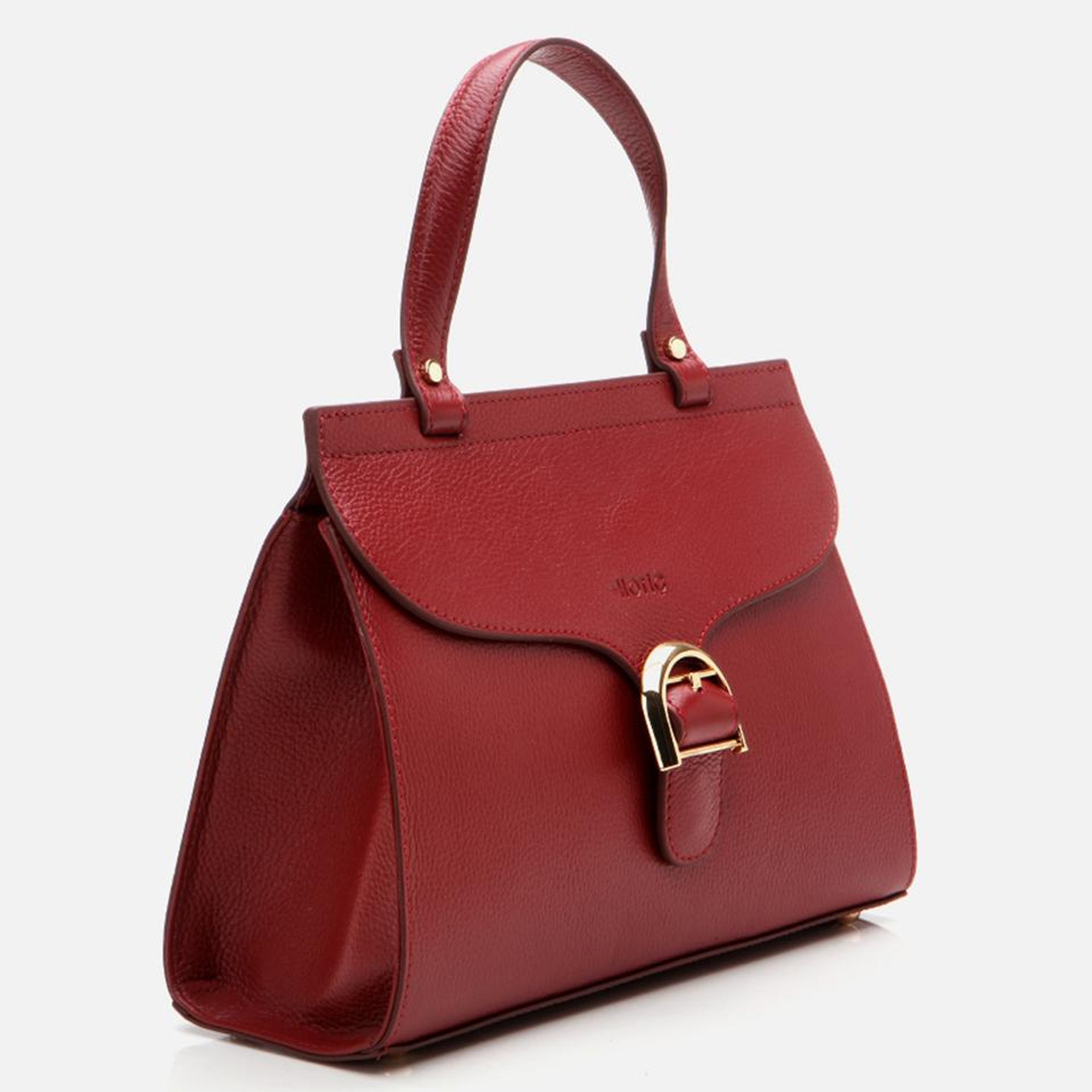 Kadın Deri Bordo Omuz Çantası