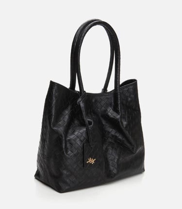  Kadın Deri Siyah Omuz Çantası