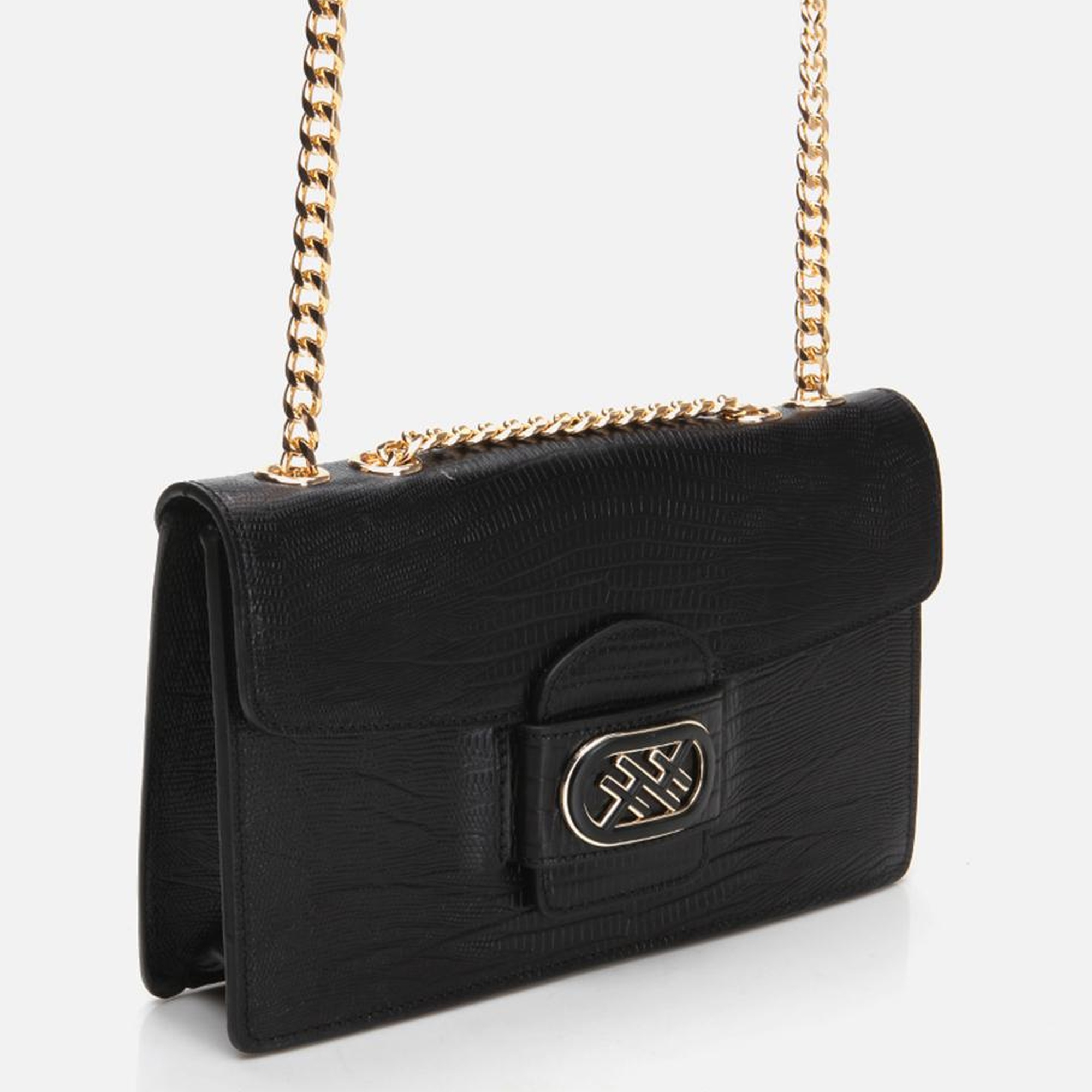 Kadın Deri Siyah Omuz Çantası