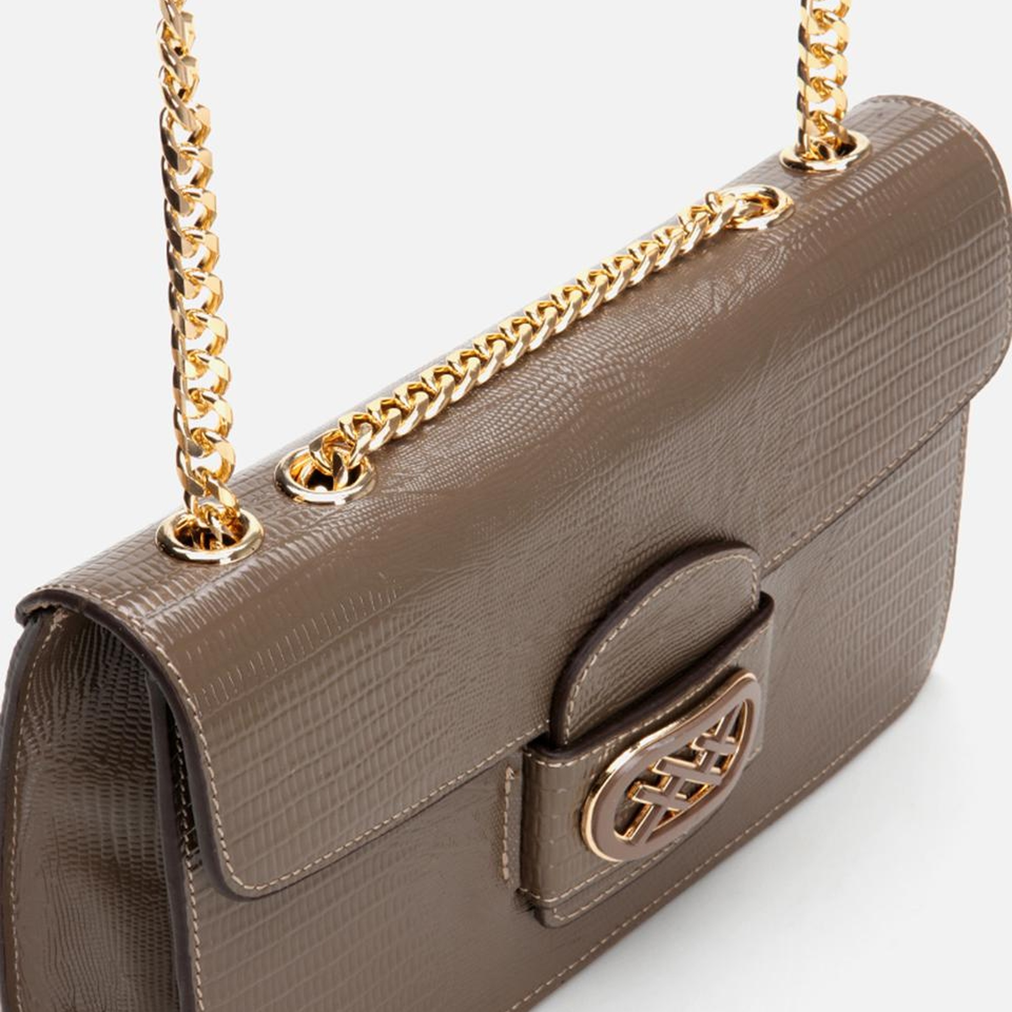 Kadın Deri Vizon Omuz Çantası