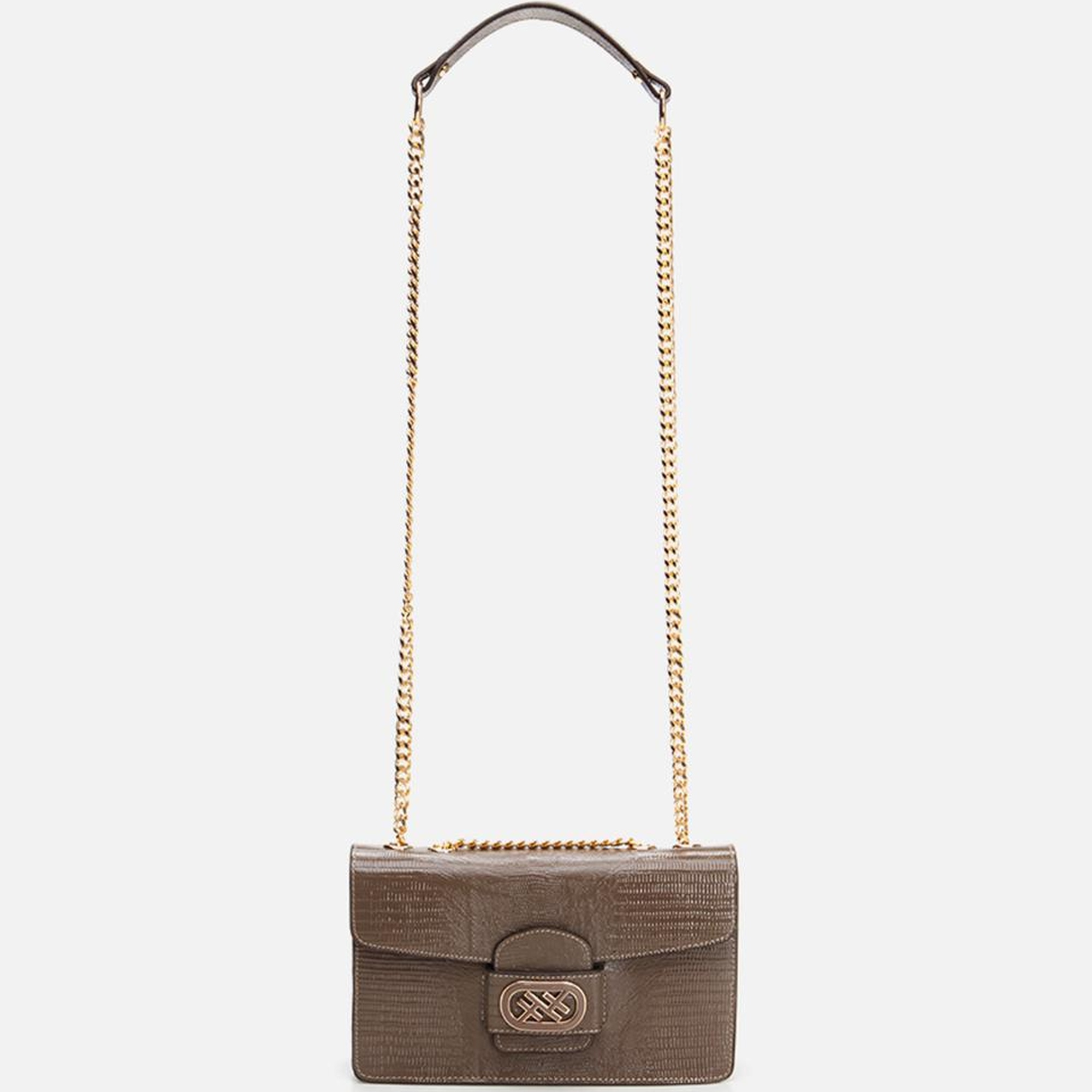 Kadın Deri Vizon Omuz Çantası