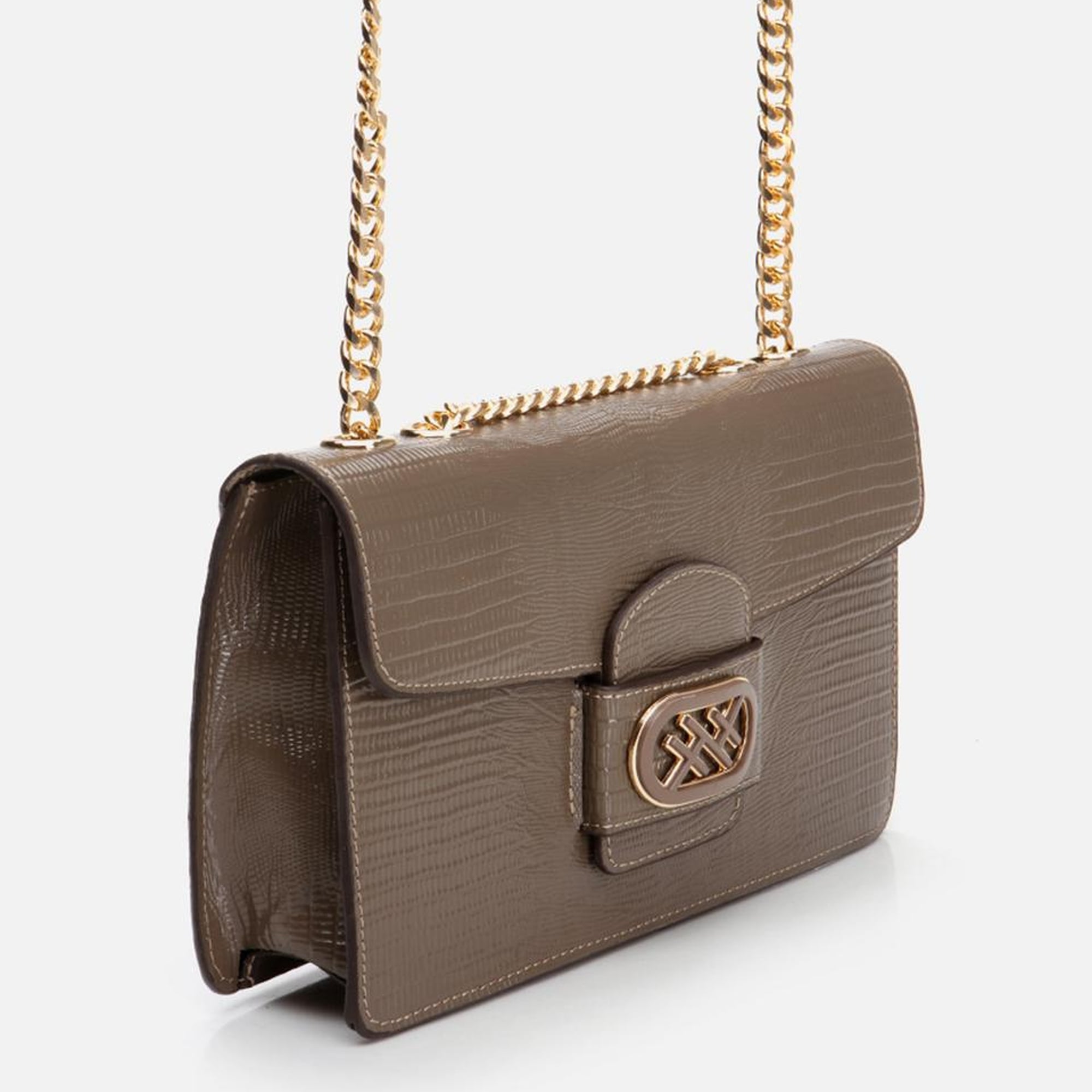 Kadın Deri Vizon Omuz Çantası