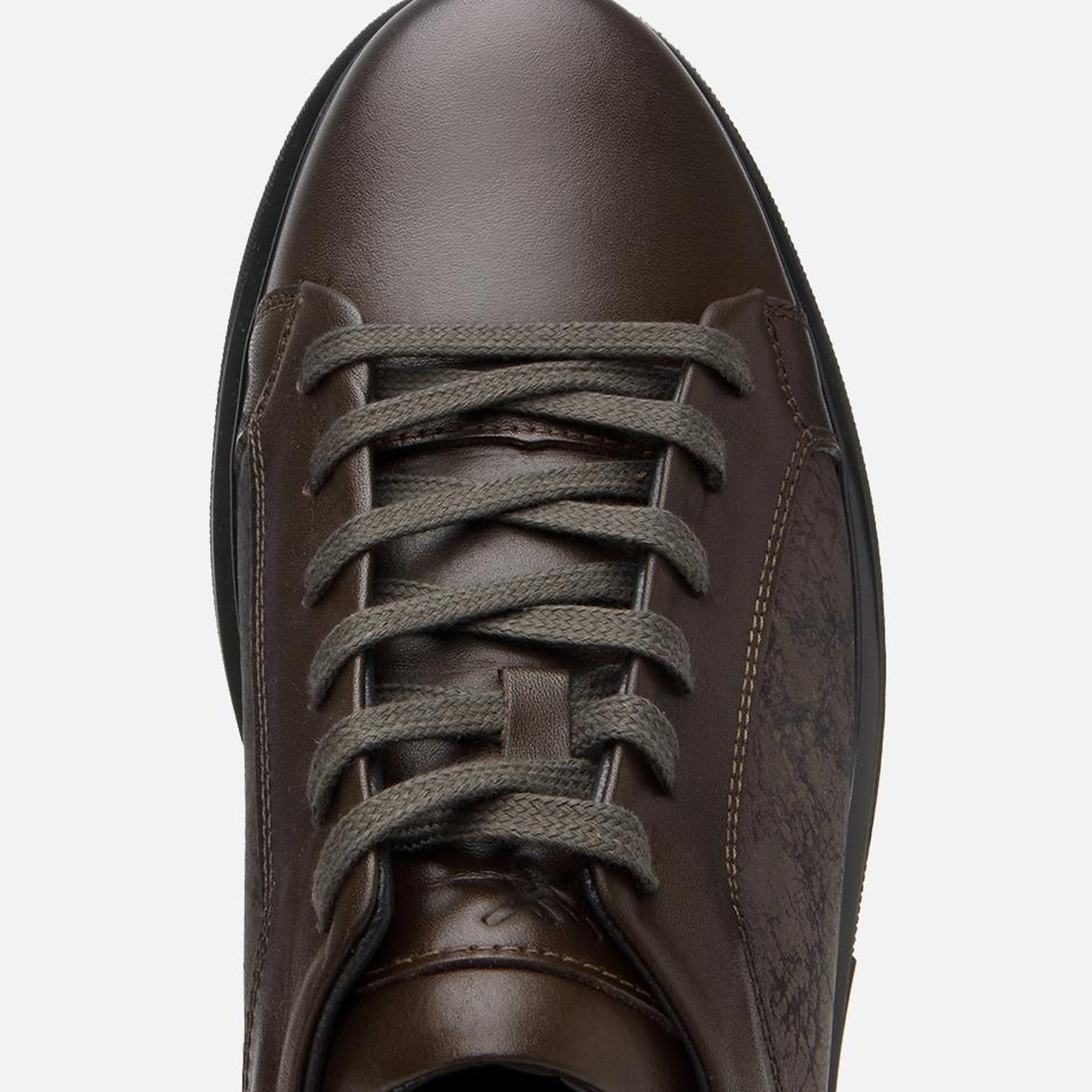 Erkek Deri Haki Spor Ayakkabı