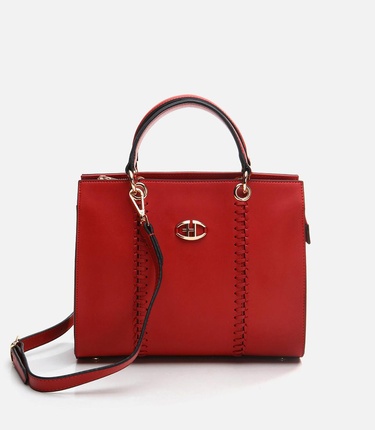  Kadın Kırmızı Omuz Çantası