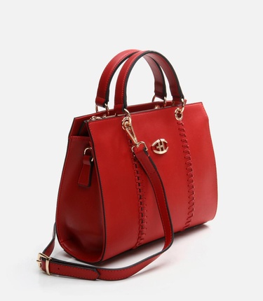  Kadın Kırmızı Omuz Çantası