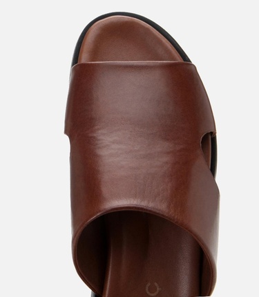  Erkek Deri Kahverengi Terlik