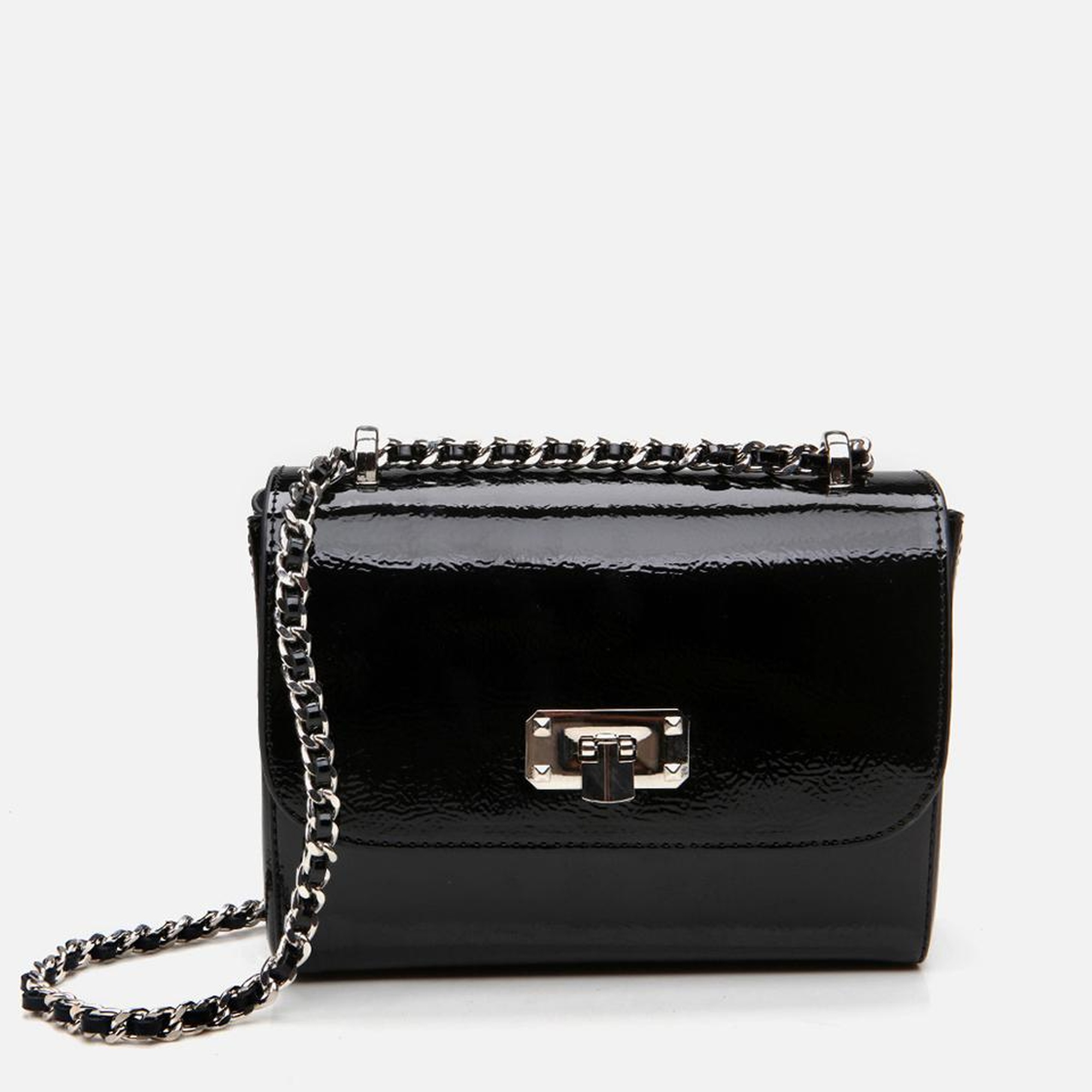 Kadın Siyah Mini (Çapraz) Çanta