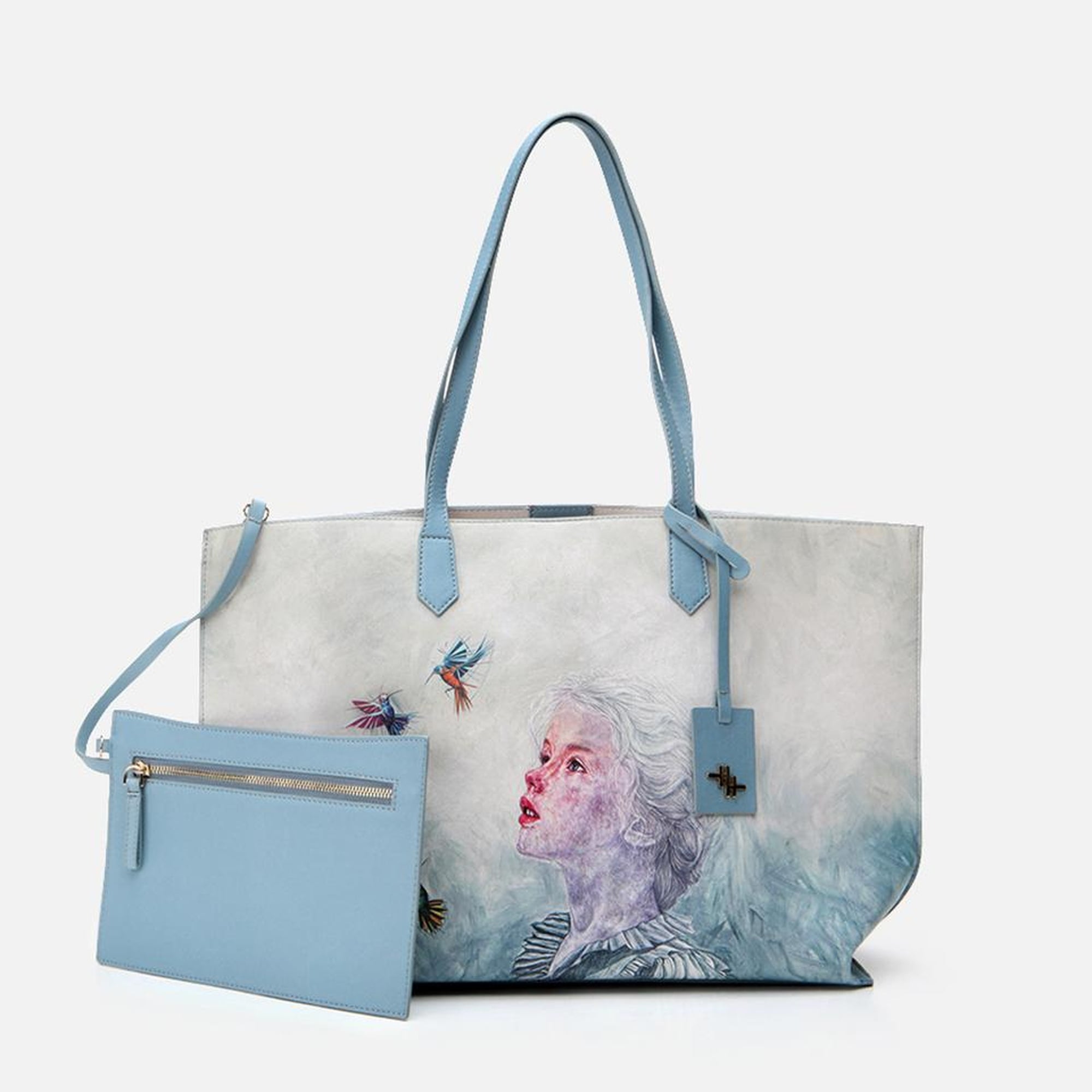 Kadın Beyaz Omuz Çantası Hotiç X Çagev