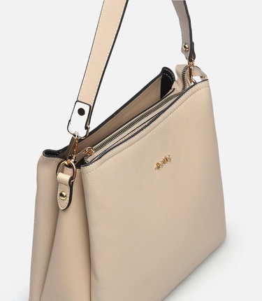  Kadın Bej Omuz Çantası