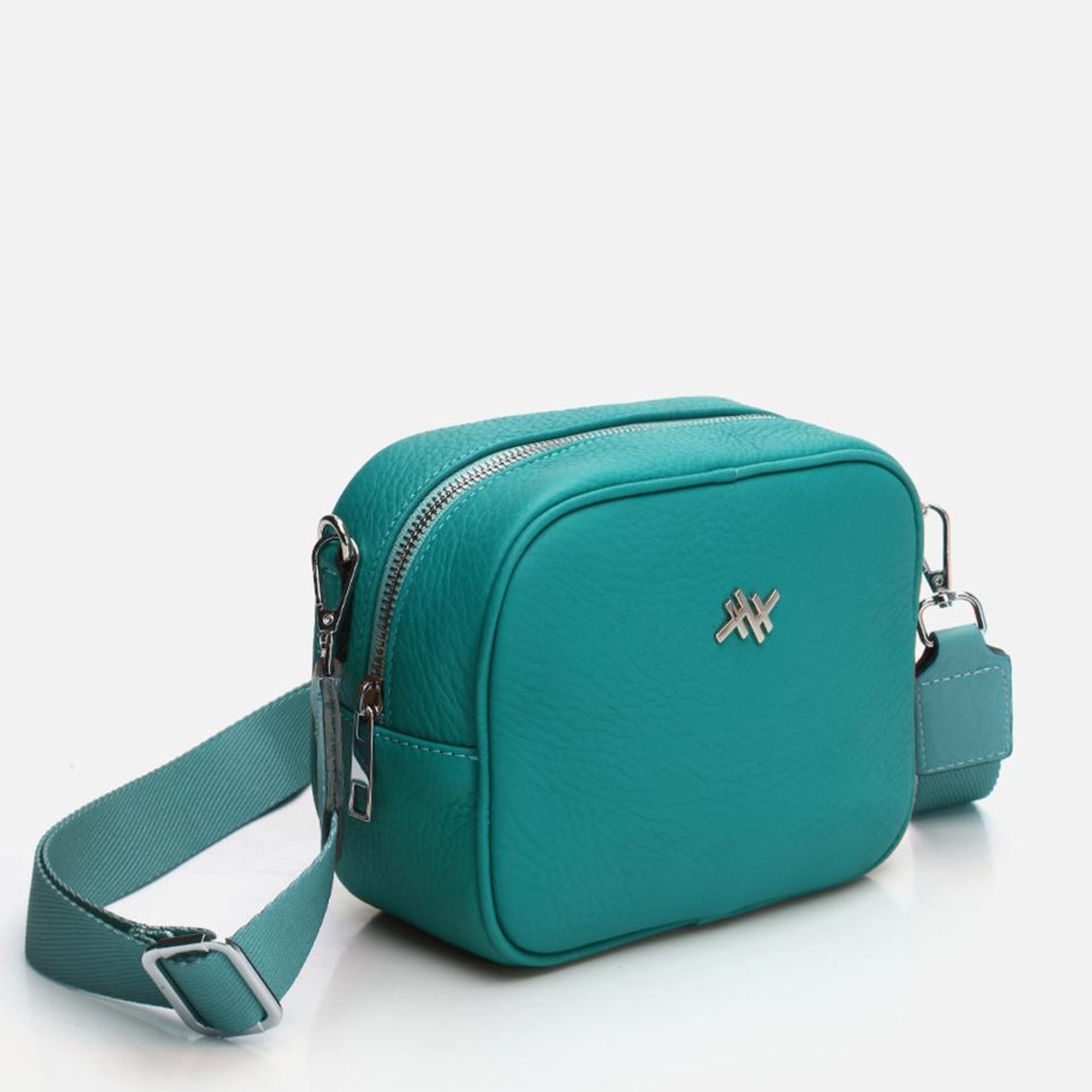 Kadın Deri Turkuaz Mini (Çapraz) Çanta