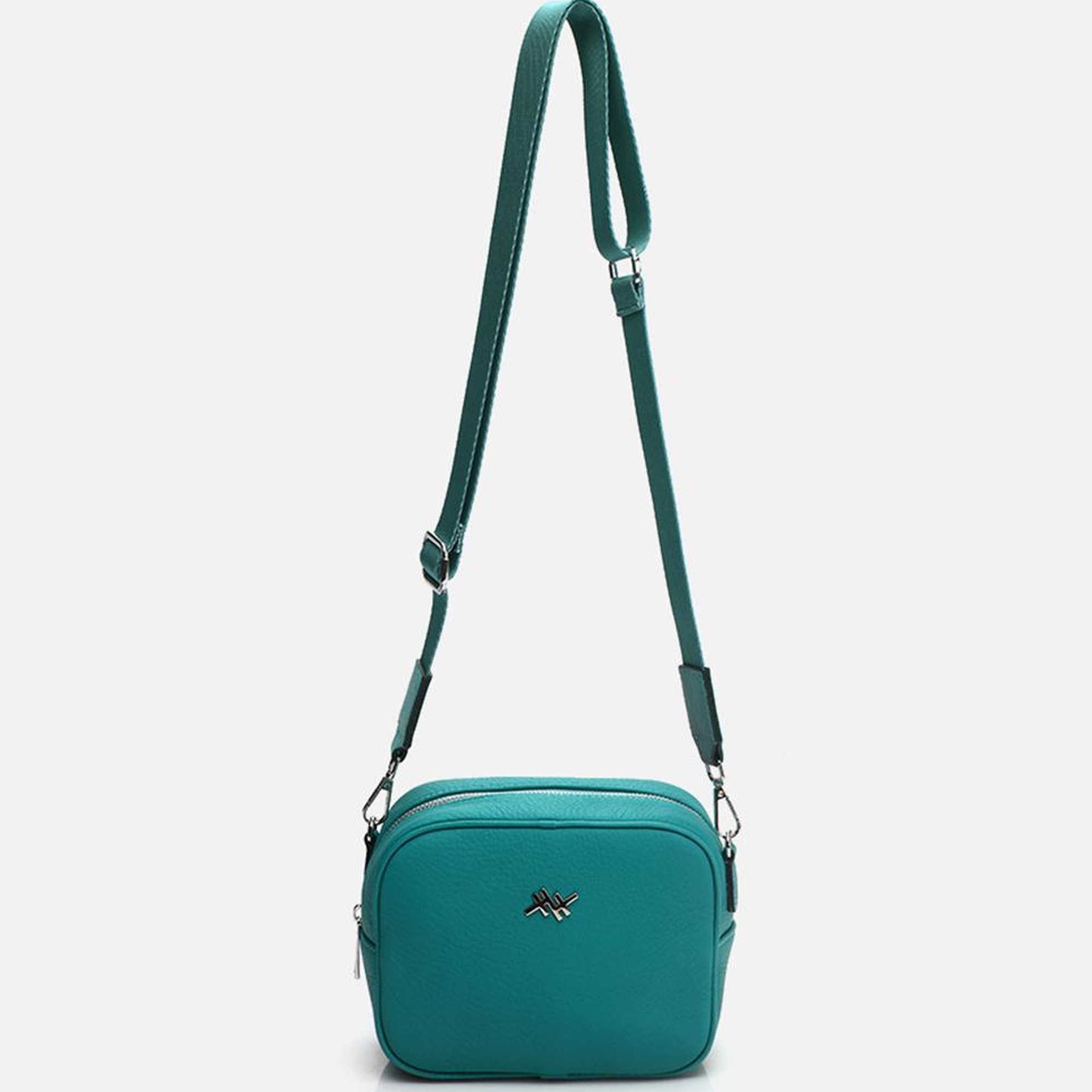 Kadın Deri Turkuaz Mini (Çapraz) Çanta