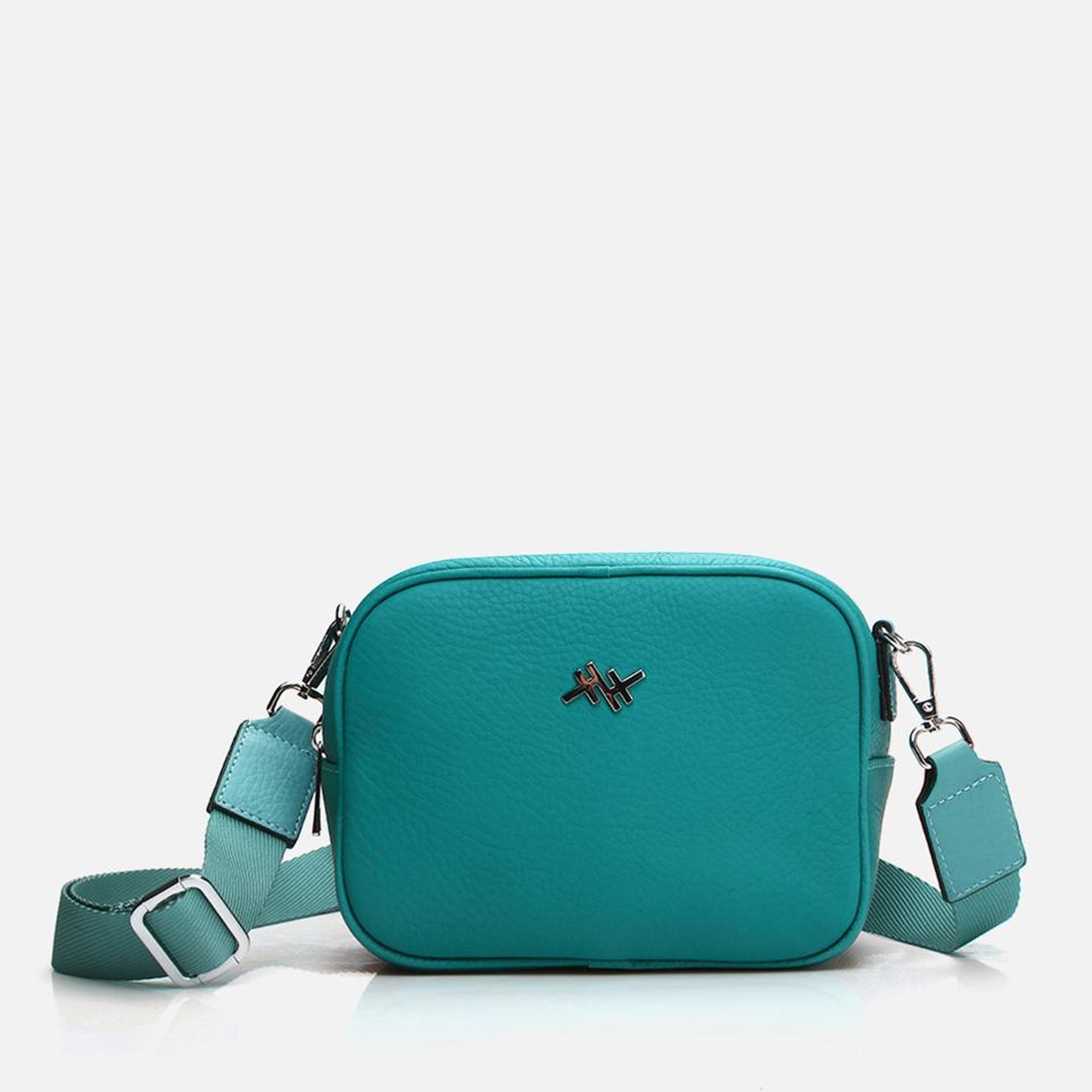 Kadın Deri Turkuaz Mini (Çapraz) Çanta