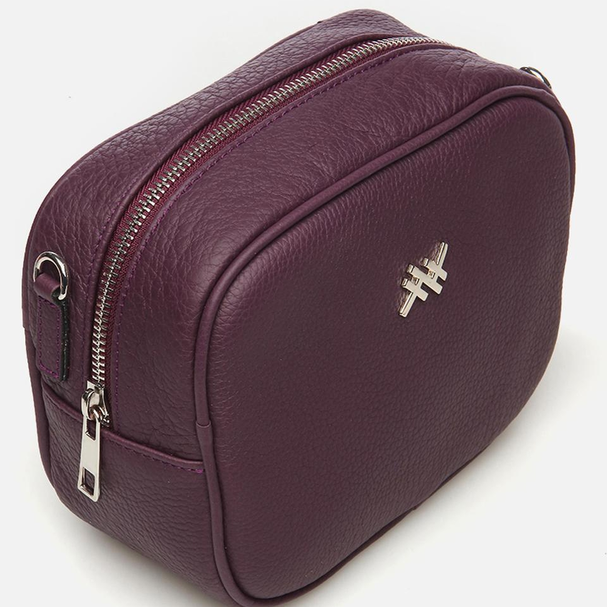 Kadın Deri Mor Mini (Çapraz) Çanta