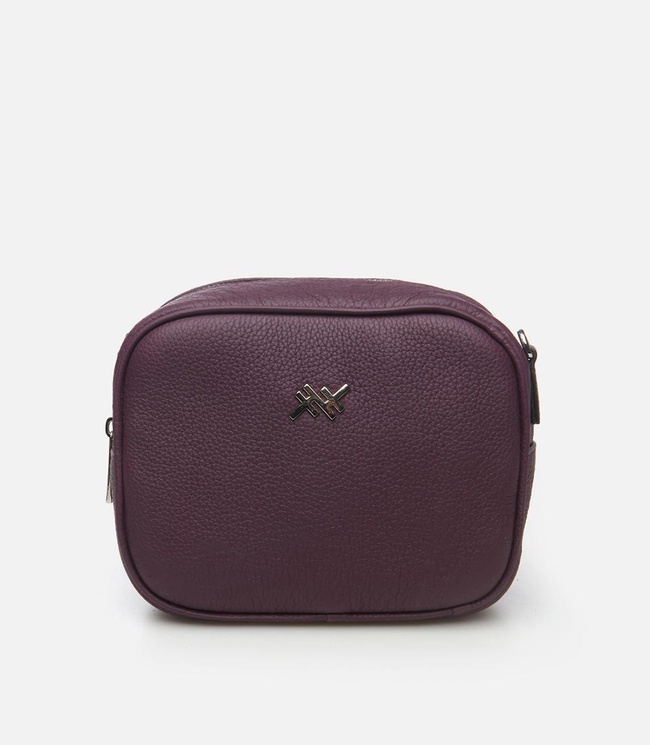  Kadın Deri Mor Mini (Çapraz) Çanta