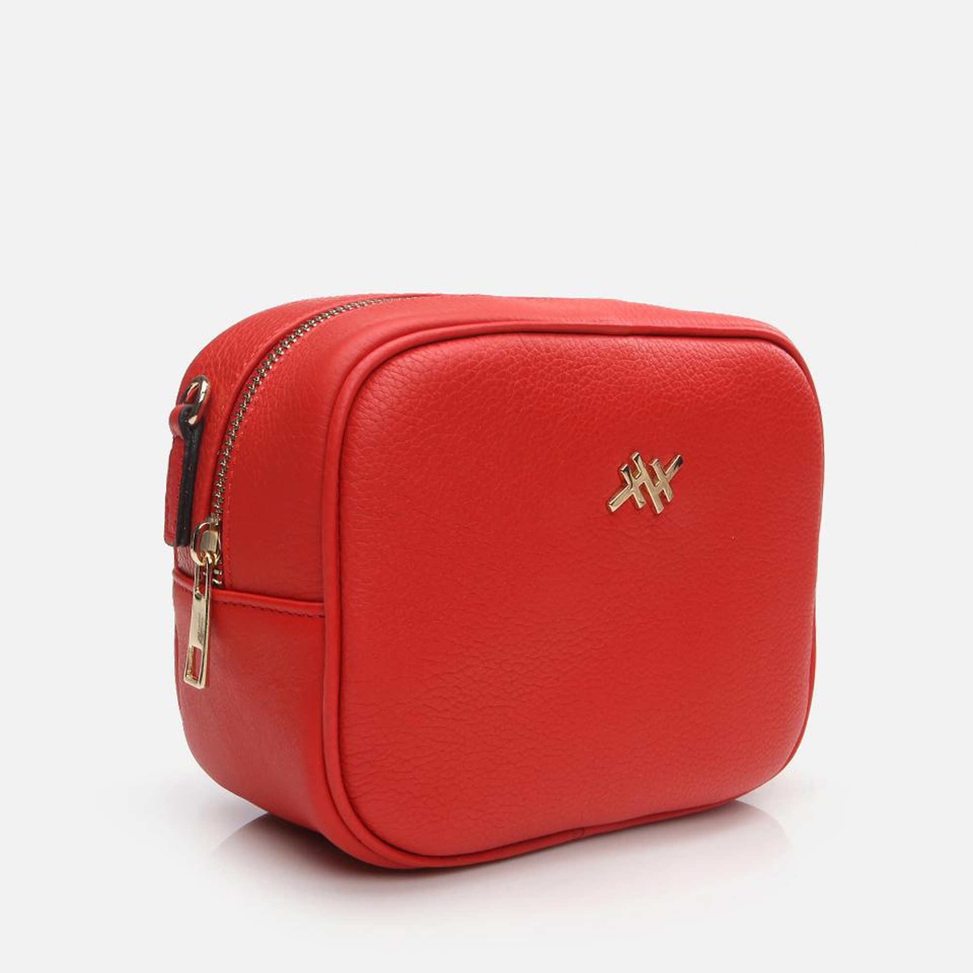 Kadın Deri Kırmızı Mini (Çapraz) Çanta