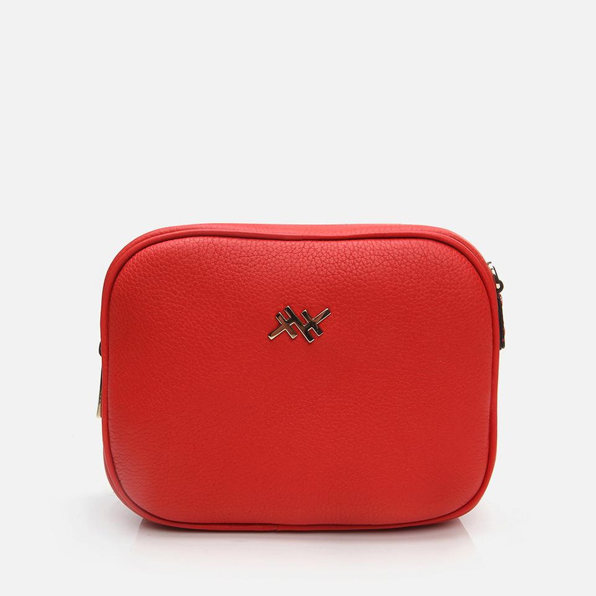 Kadın Deri Kırmızı Mini (Çapraz) Çanta