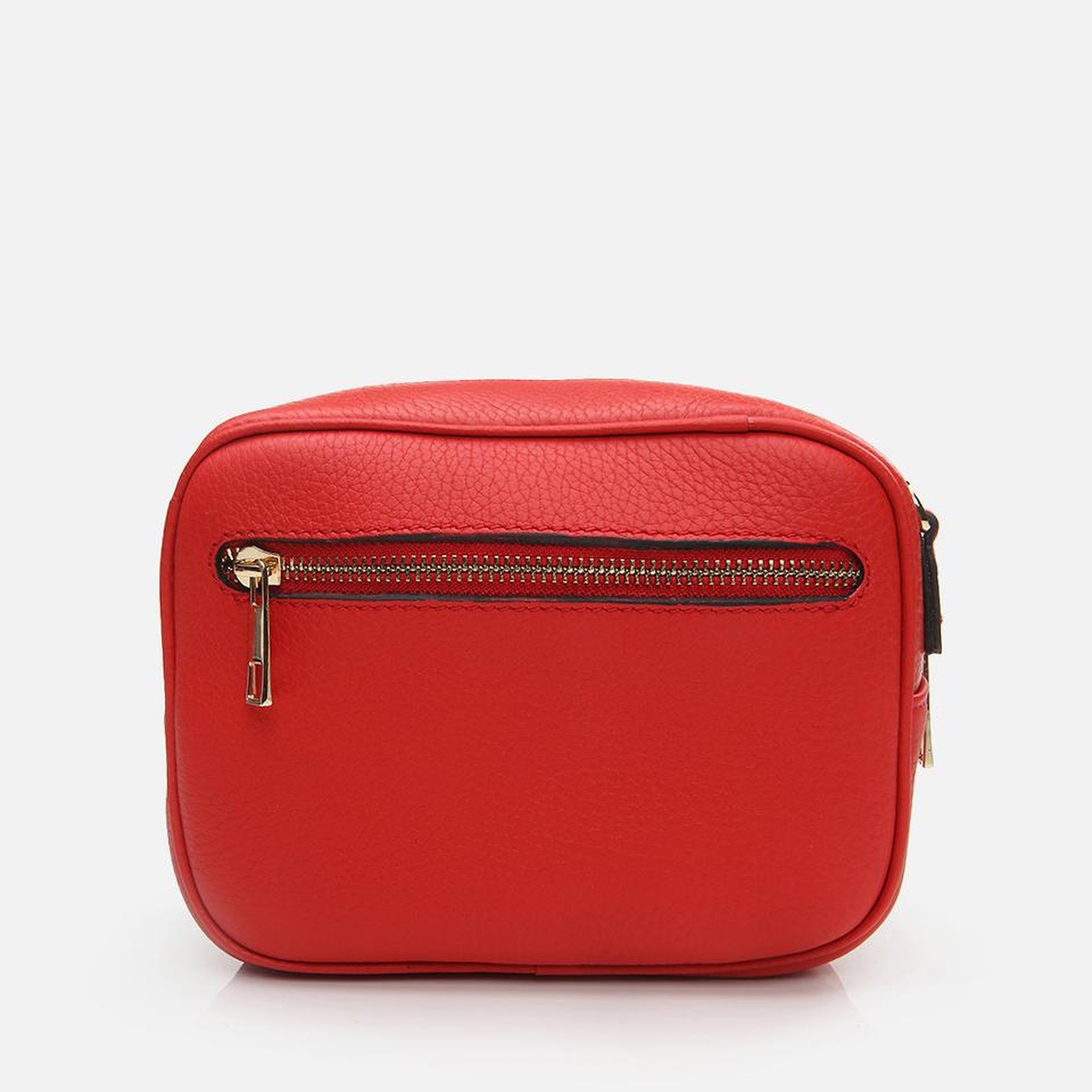 Kadın Deri Kırmızı Mini (Çapraz) Çanta