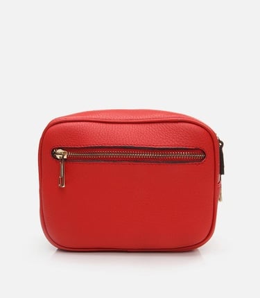  Kadın Deri Kırmızı Mini (Çapraz) Çanta