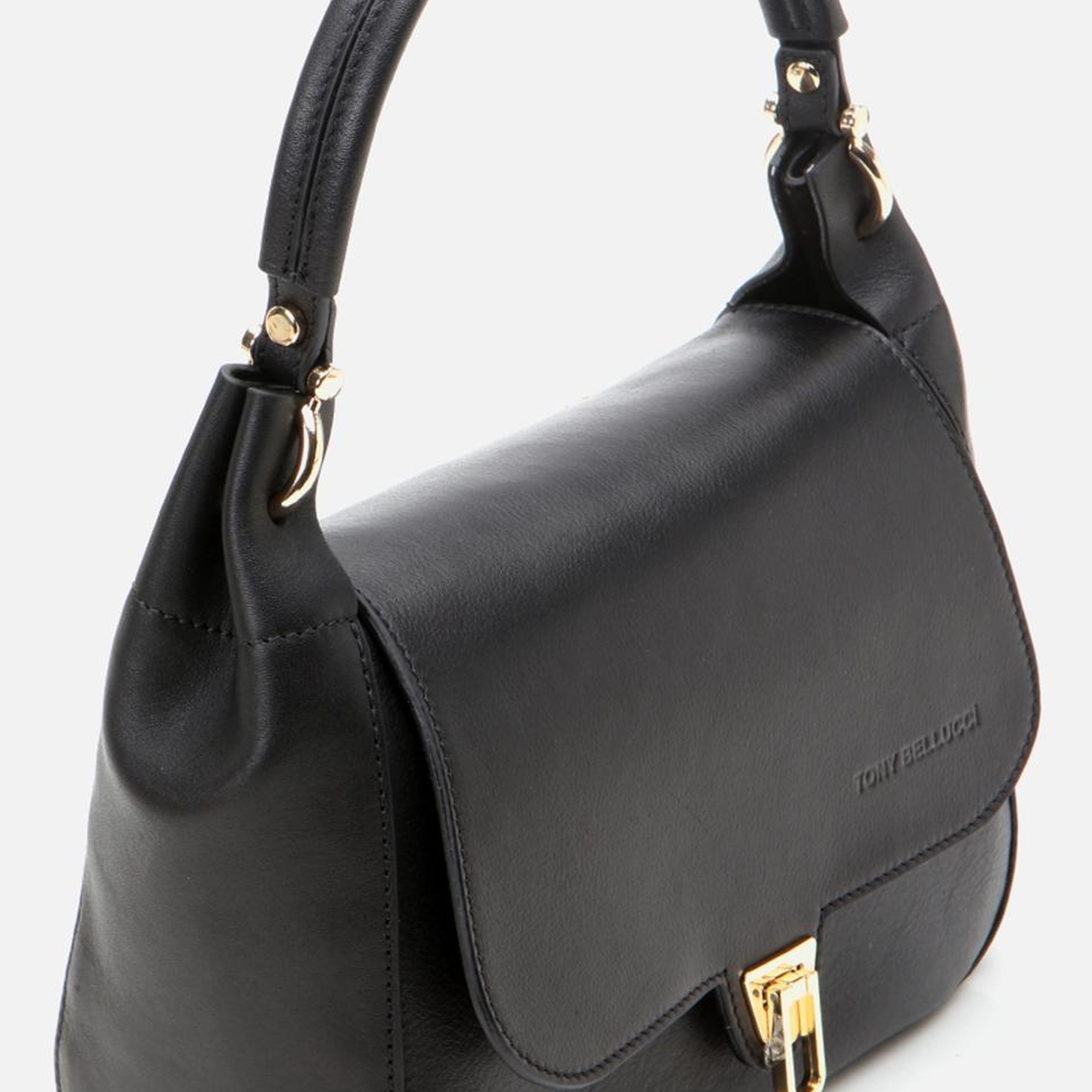 Kadın Deri Siyah Omuz Çantası