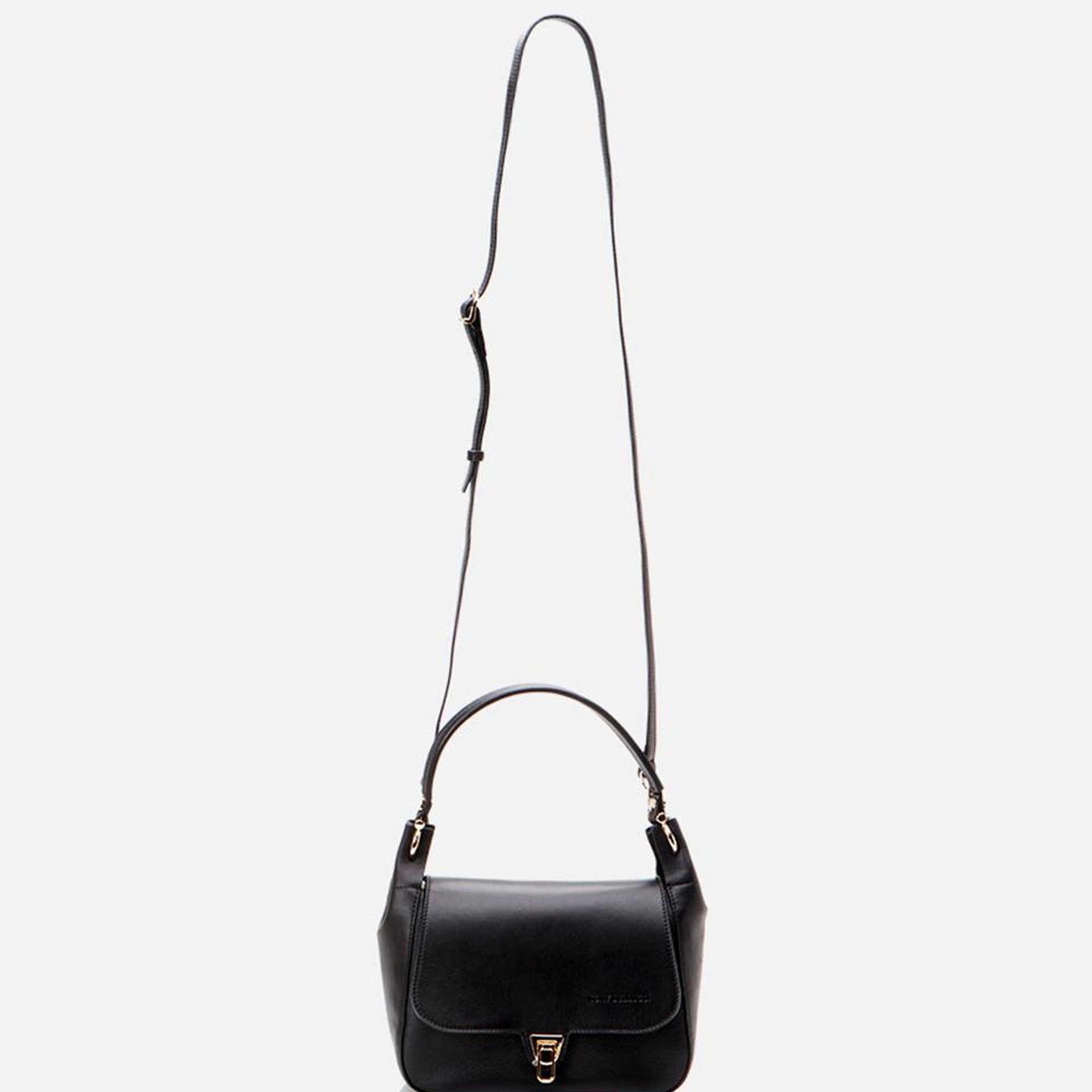 Kadın Deri Siyah Omuz Çantası