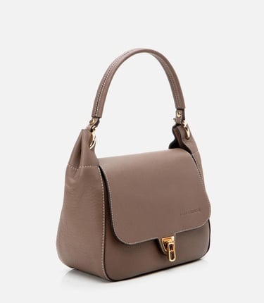  Kadın Deri Vizon Omuz Çantası