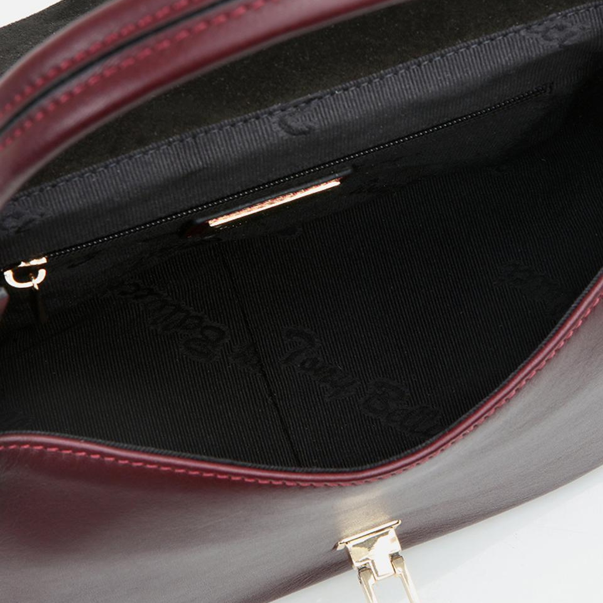 Kadın Deri Bordo Omuz Çantası